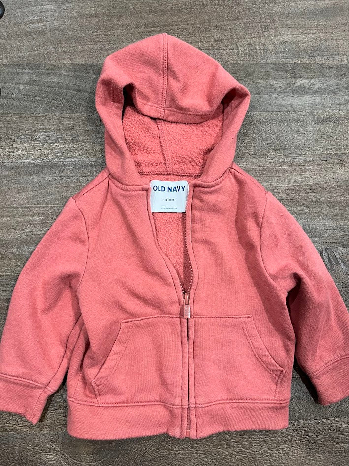 Seller #55 Old Navy GIrls 12-18 Month zip up hoodie