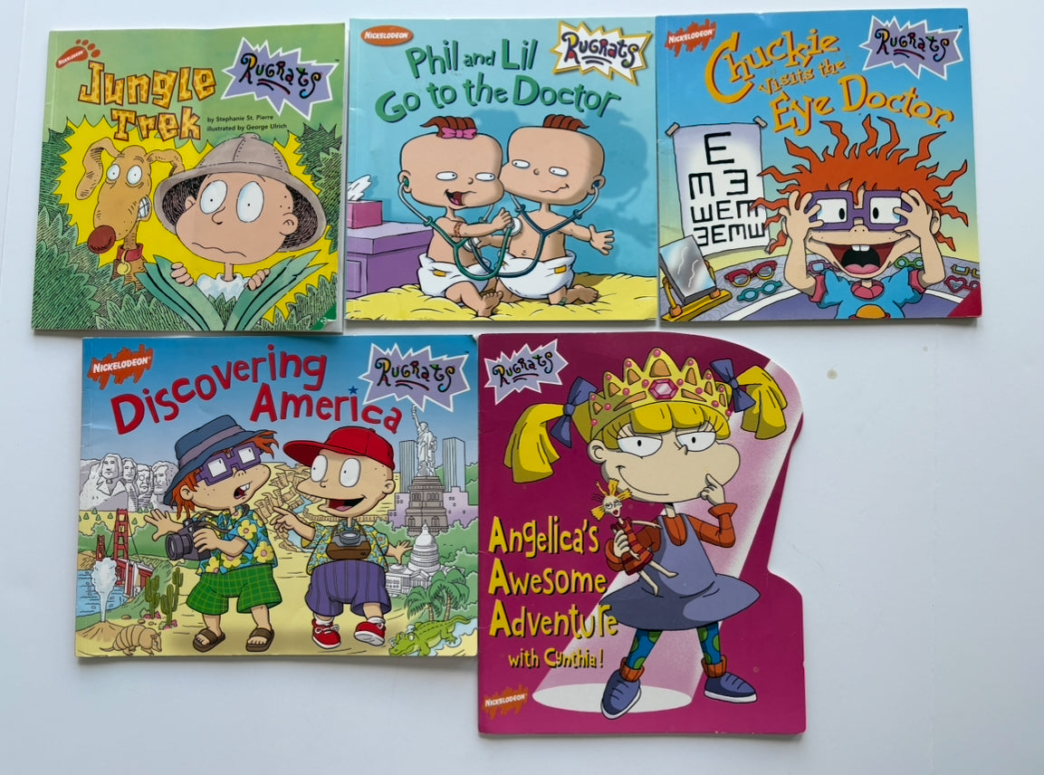 Seller #105 - Vintage Rugrats Book Bundle GUC