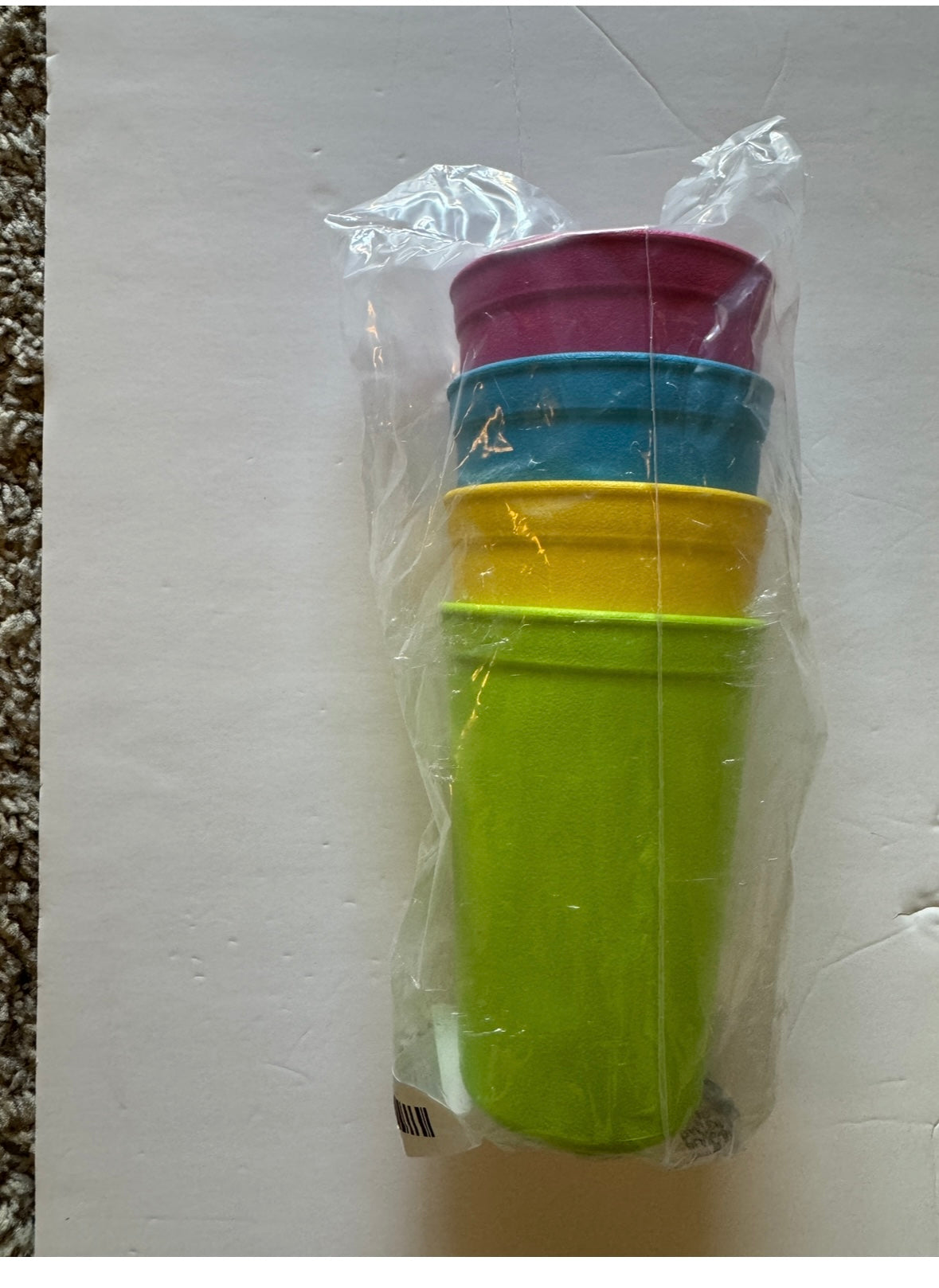 REDUCED # 92 re ply kids cups new in package 4 pack