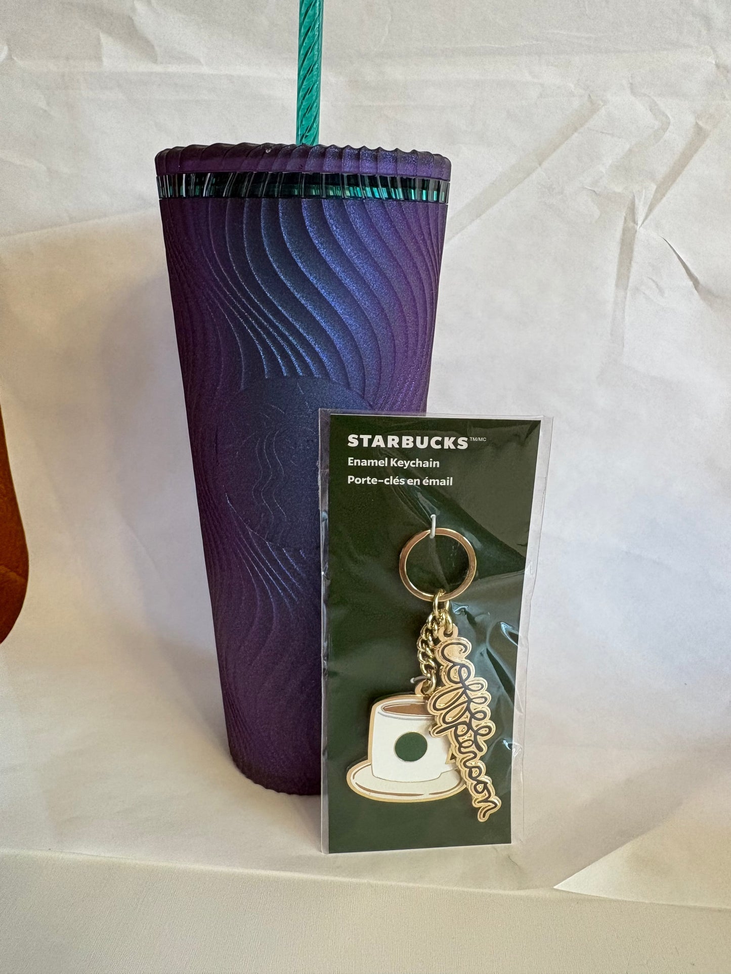 #35 REDUCED Starbucks Cup and Keychain