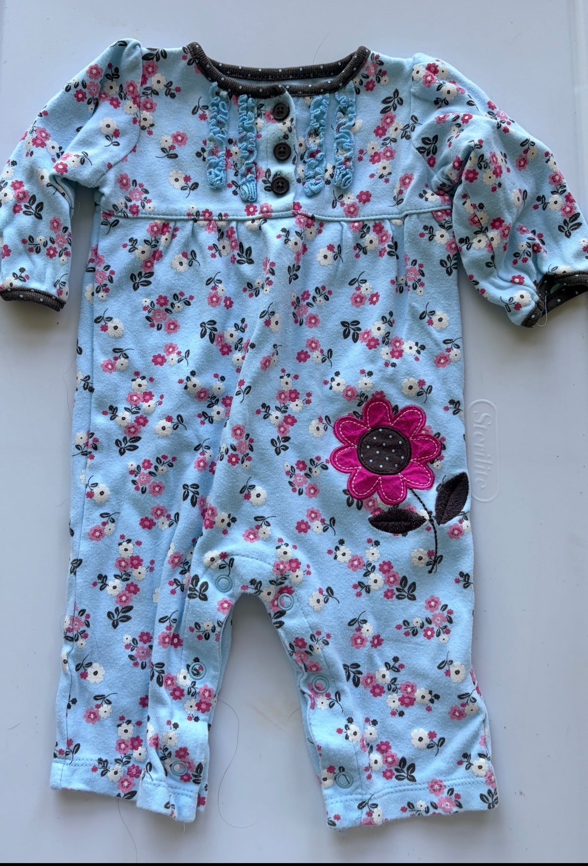 #35 girls 6 month Carters bodysuit