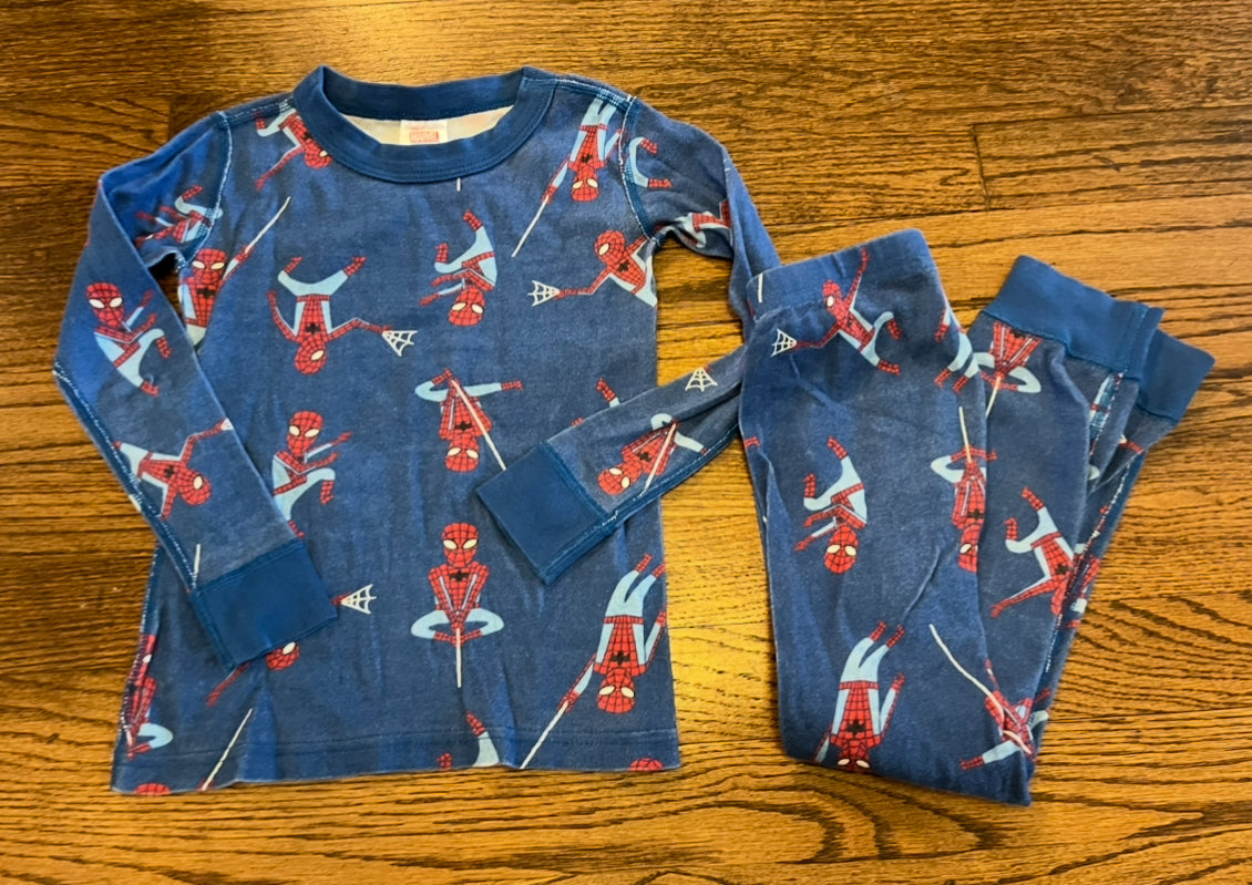 #67 4t Hanna Andersson pajamas Spider-Man