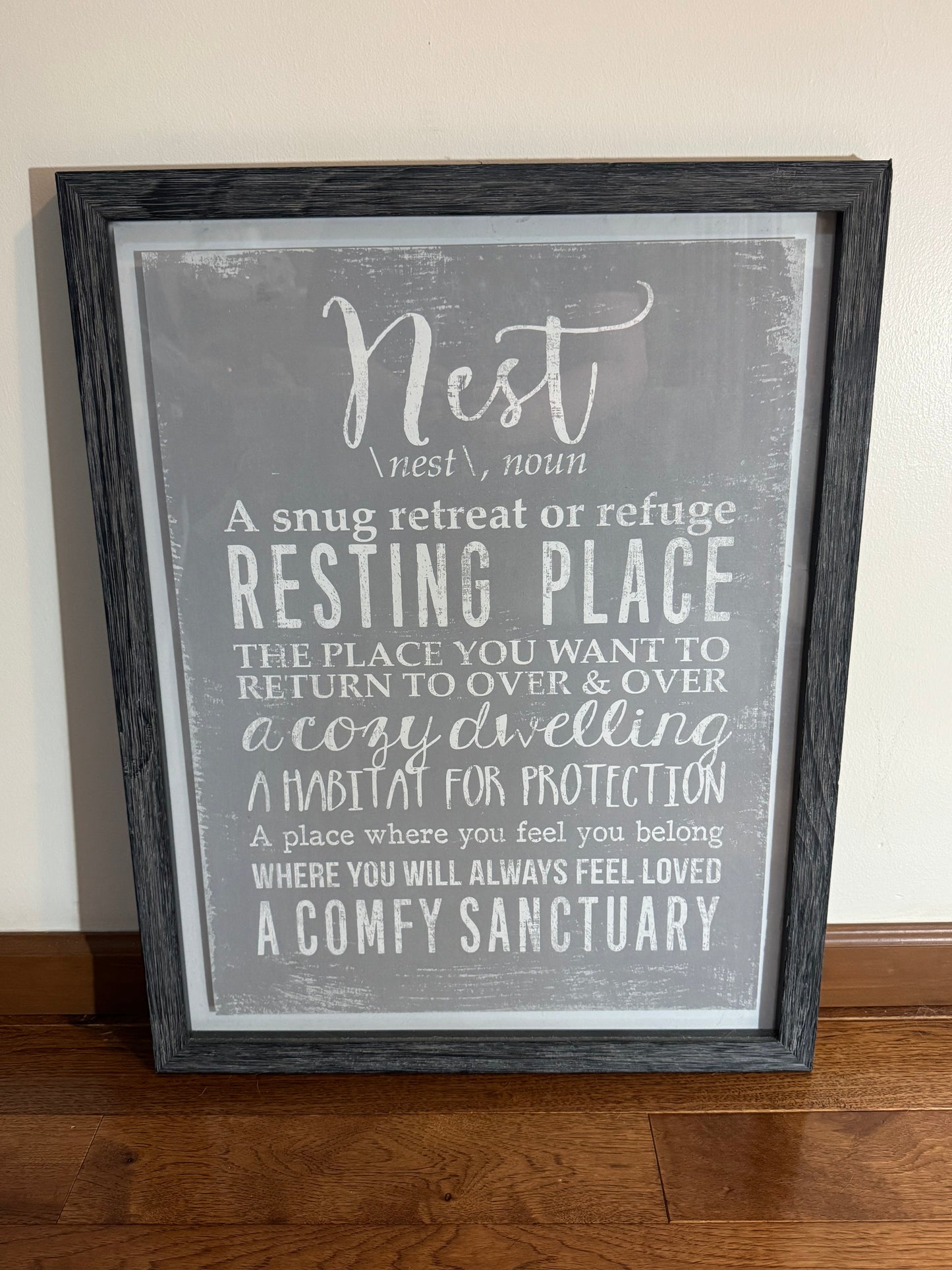 Seller #126 Framed Nest Art Print - REDUCED