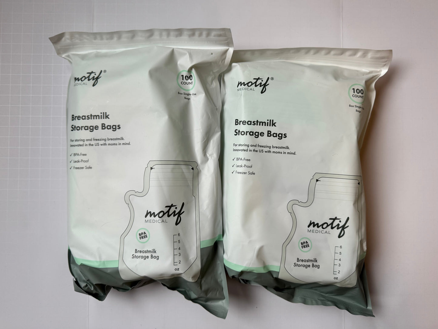 Seller #126 Motif Breastmilk Storage Bags - New - REDUCED