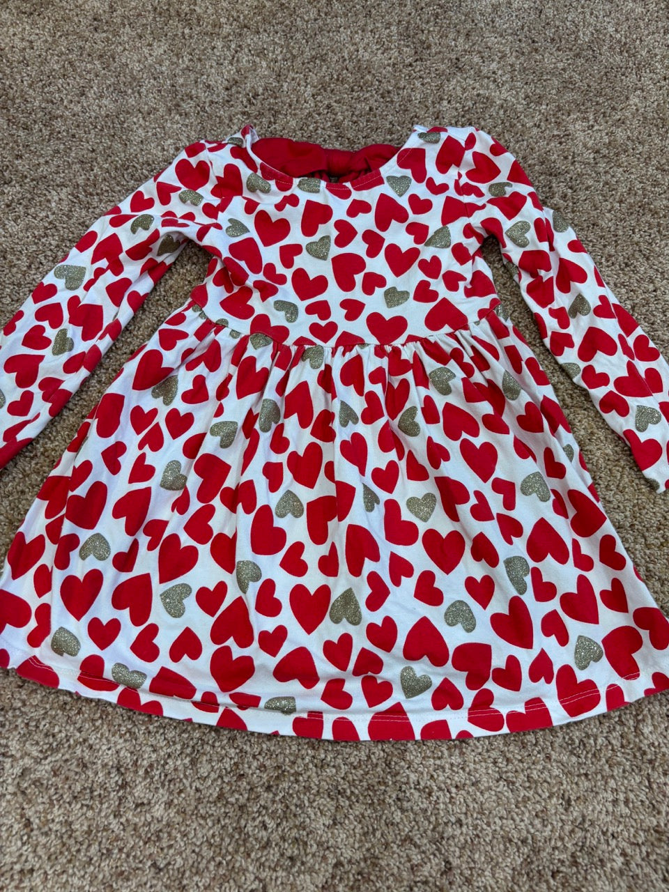 #47, girls 4t, heart dress, Tommy bahama