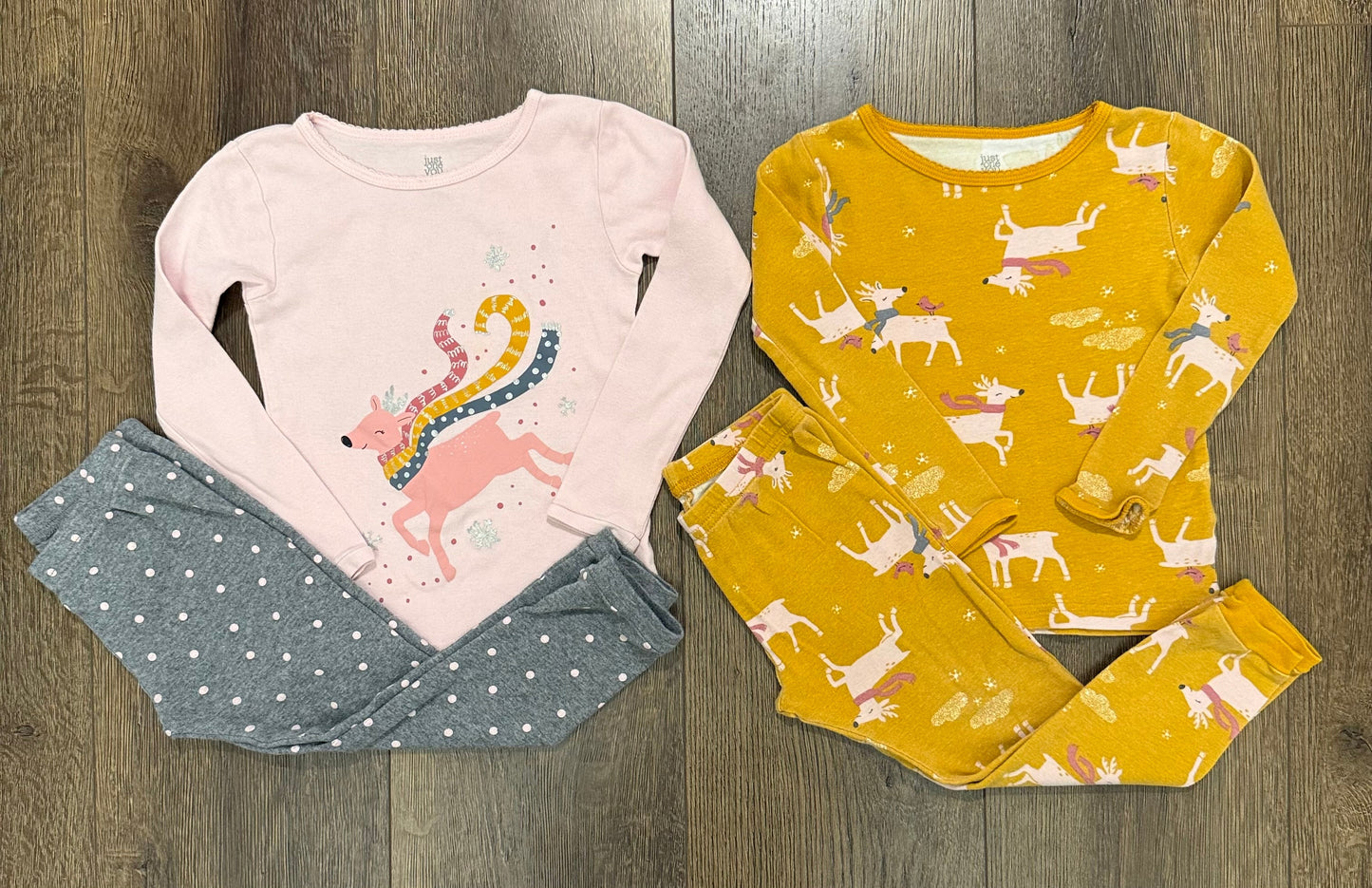 #173-REDUCED Cat & Jack winter PJ bundle girls size 3T