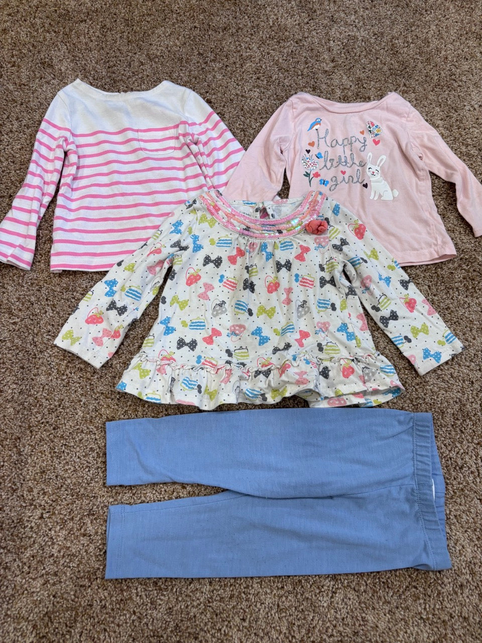 #47, girls 18mo assorted brands bundle