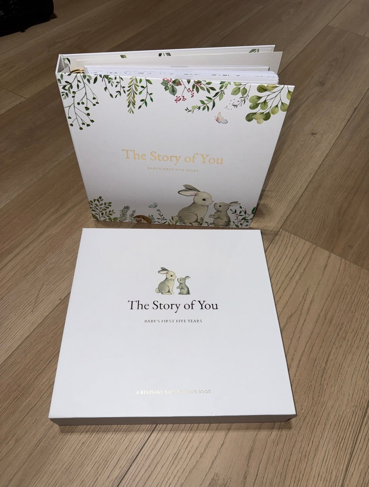 #162 Keepsake Story of You Baby Book