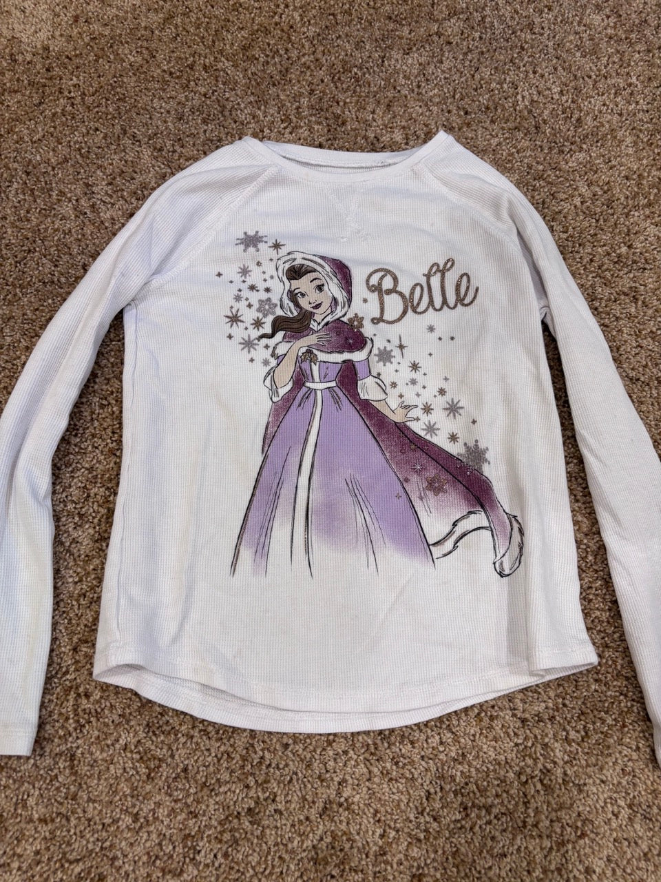 #47, girls size 8, Disney, belle shirt