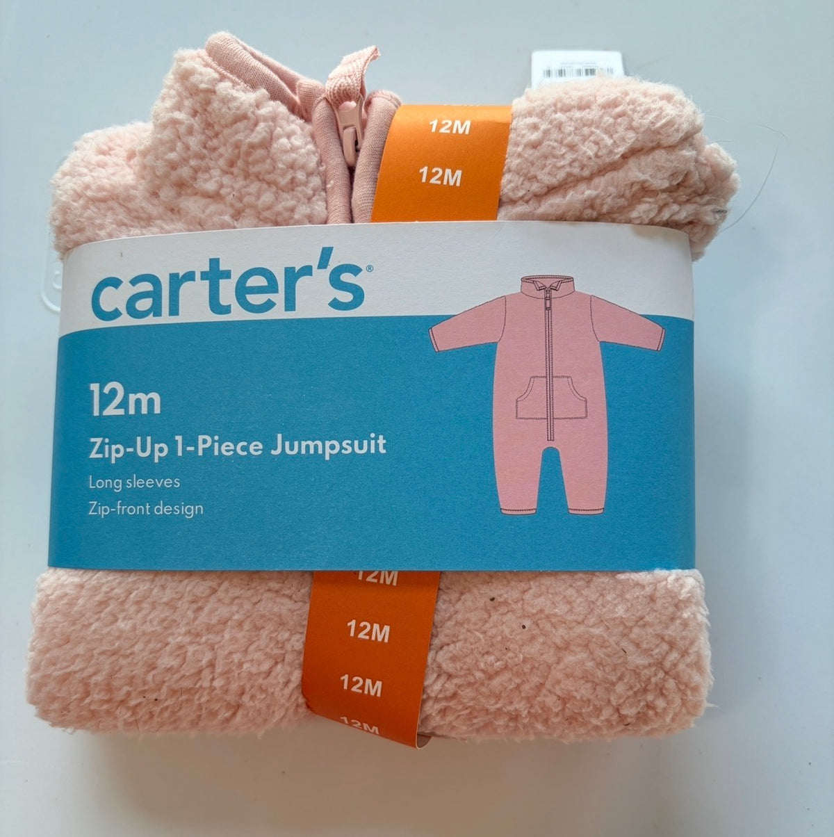 #35 12 months girls jumpsuit carters NWT