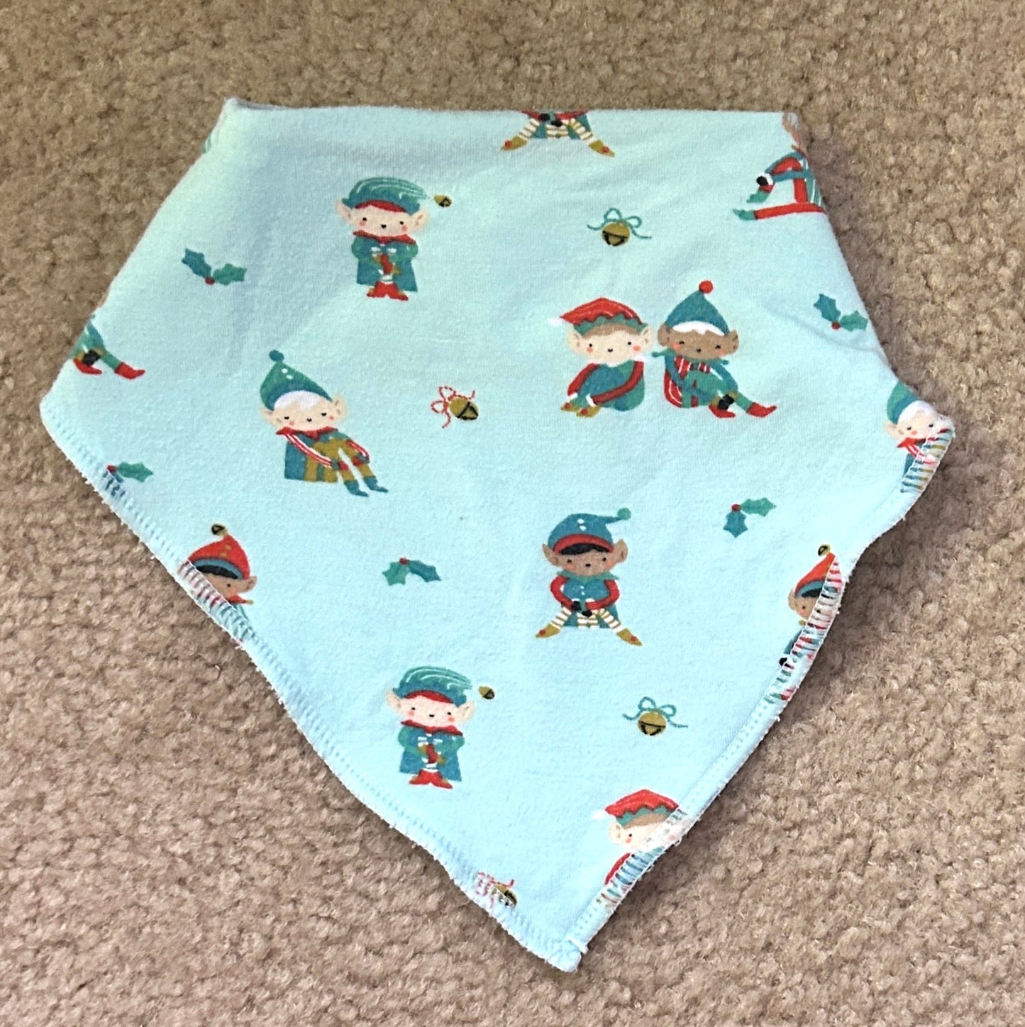 #15 Angel Dear Bamboo Rockin’ Elves Infant Bandana