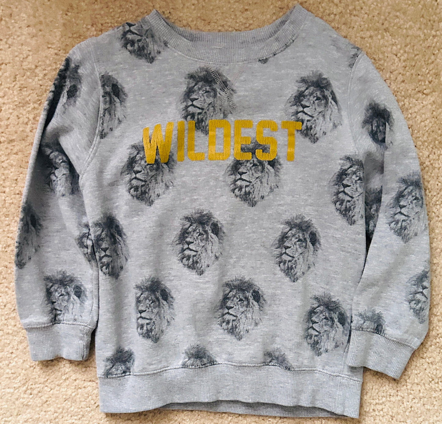 #15 Zara 7 “Wildest” Lion Crewneck *REDUCED*