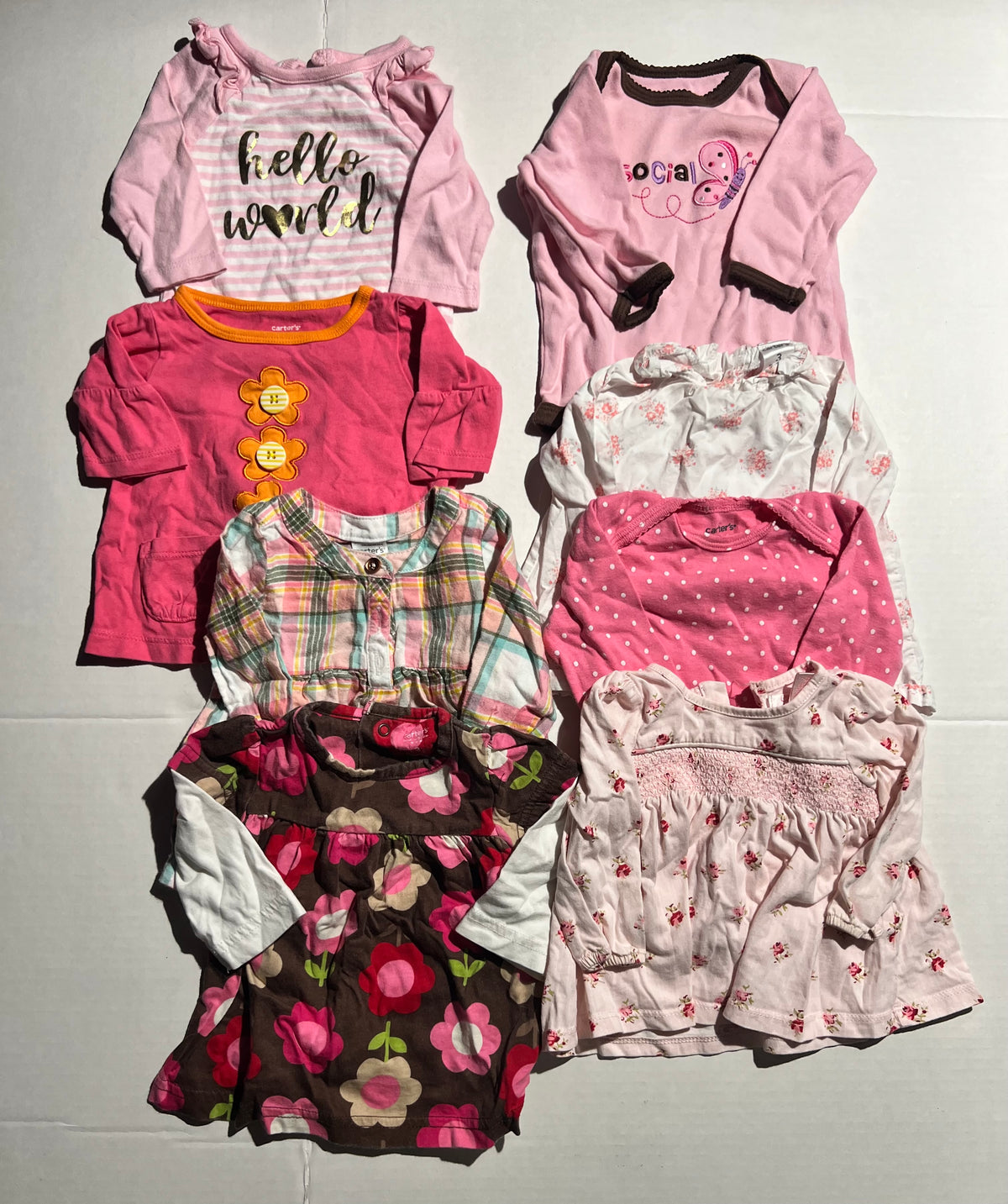 #95 Girls 0-6 Shirt Bundle