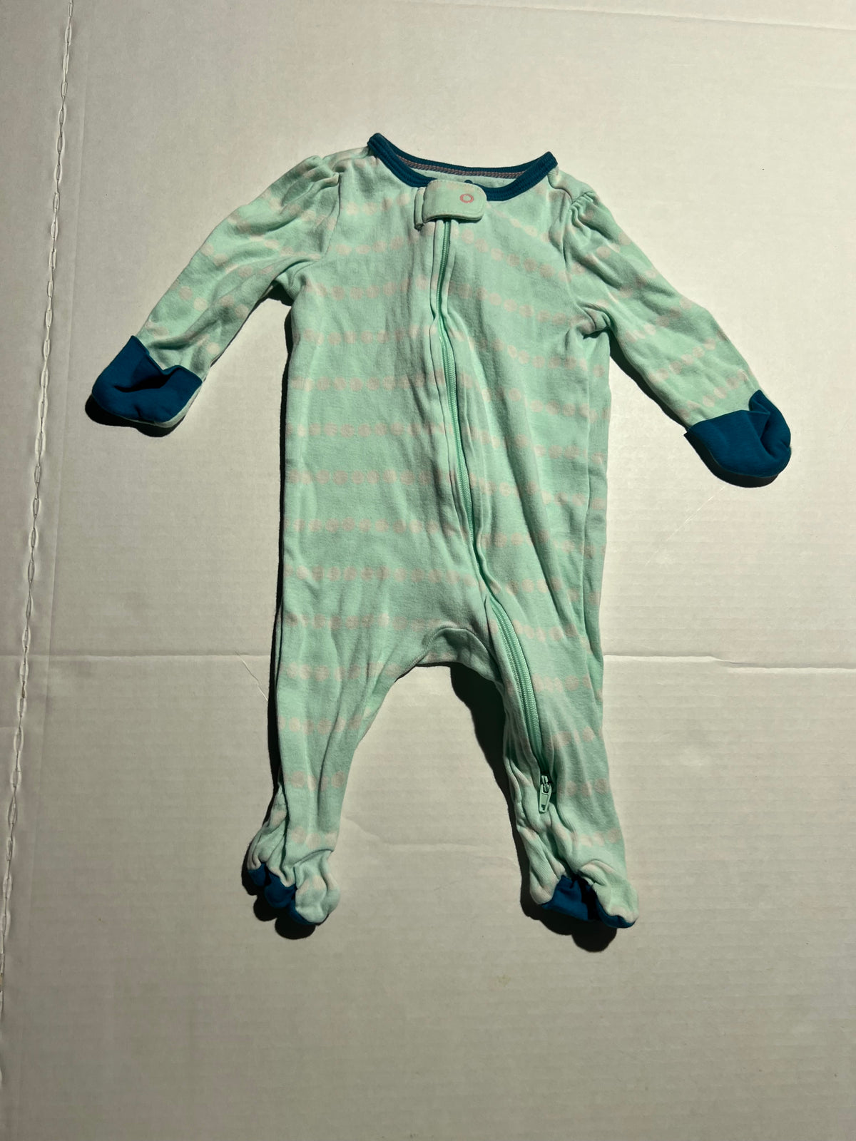 #95 Gender Neutral Cloud Island 3M Sleeper with dual zippers