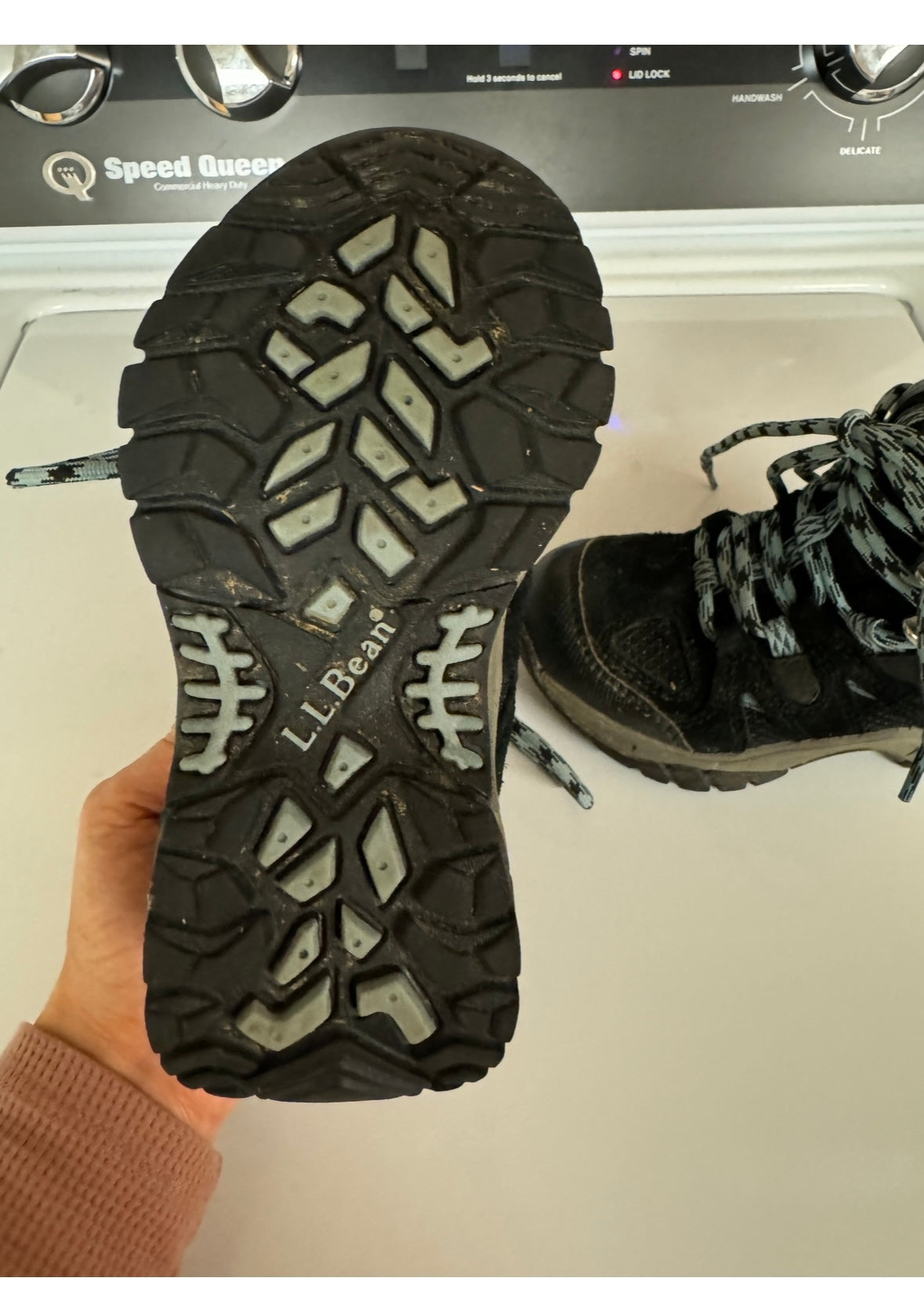 REDUCED # 92 LL bean size 10 kids hiking boots boys or girls like new