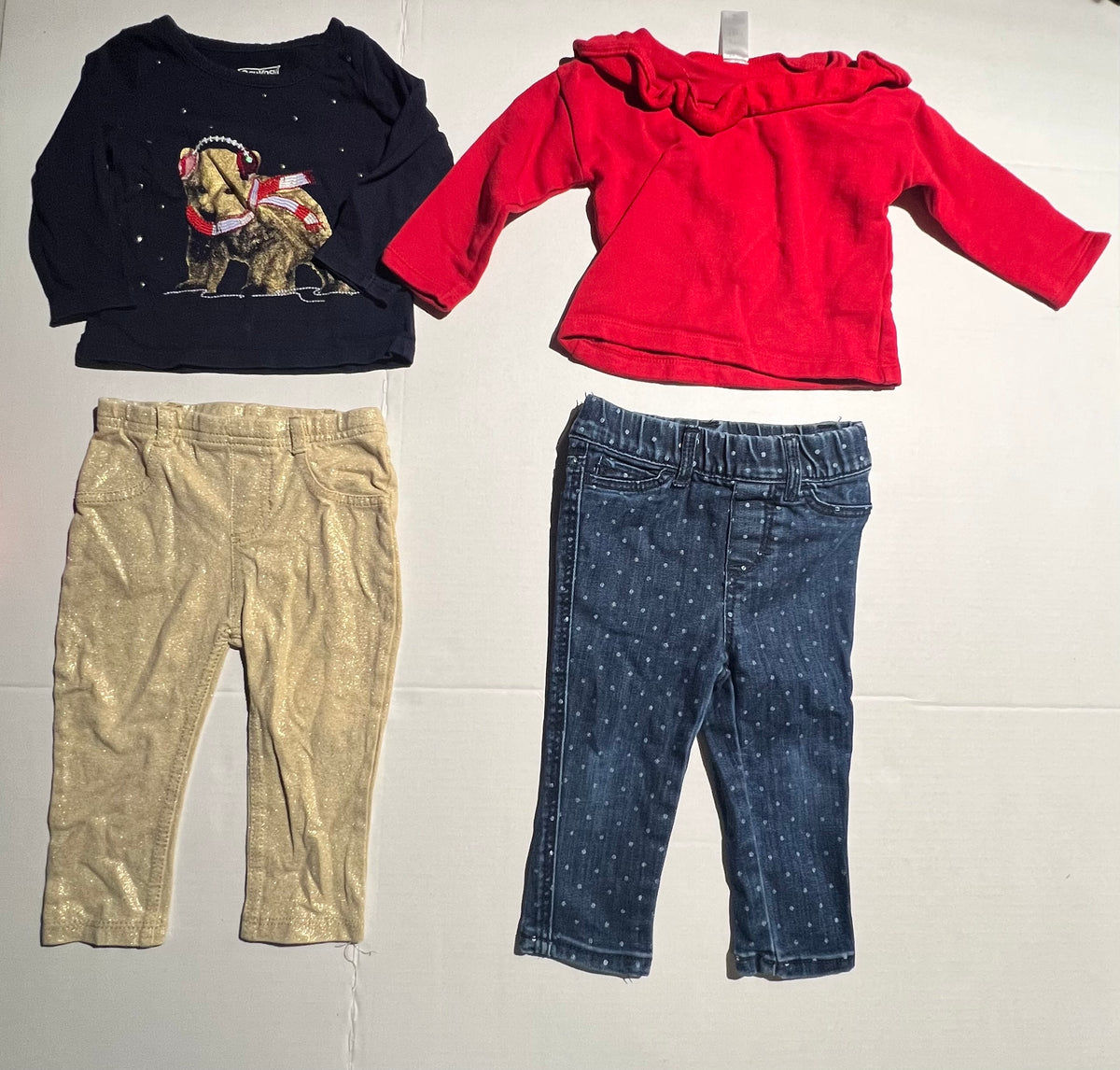 #95 Girls 6-12mo Outfit Bundle