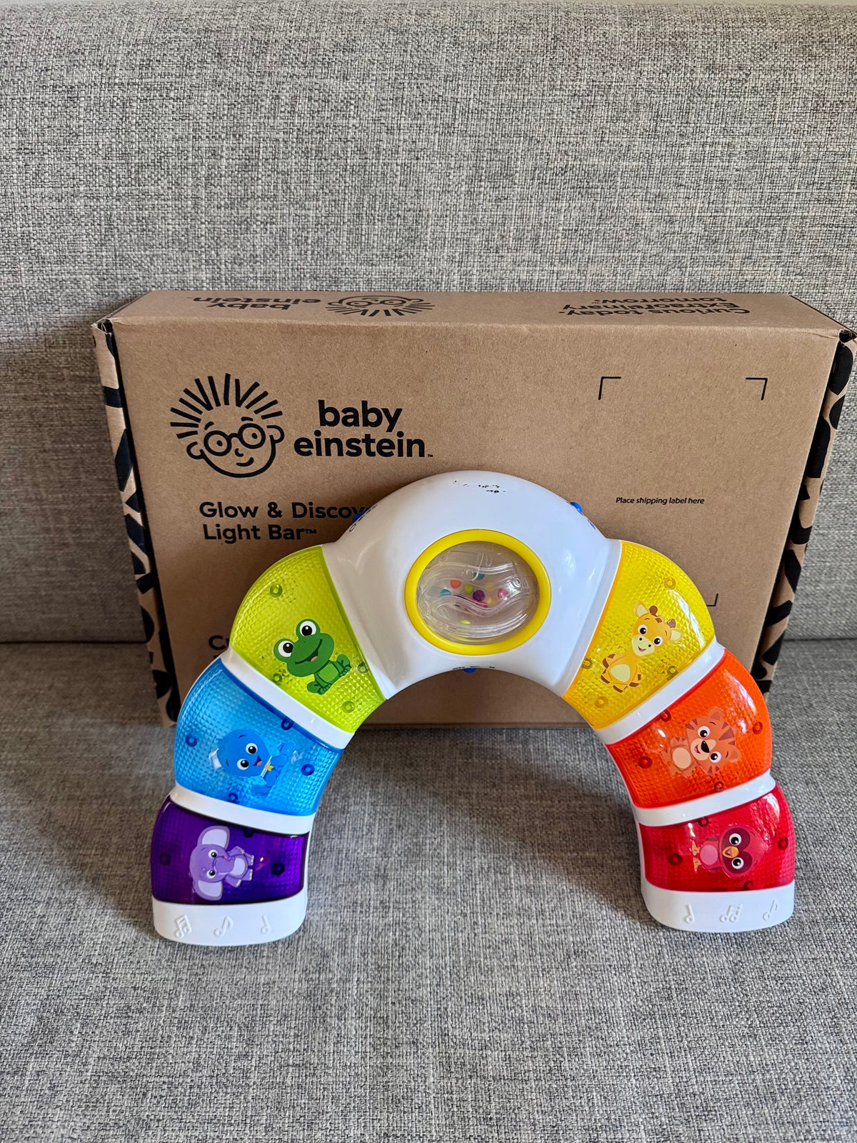 #108 Baby Einstein Glow & Discover Toy Bar