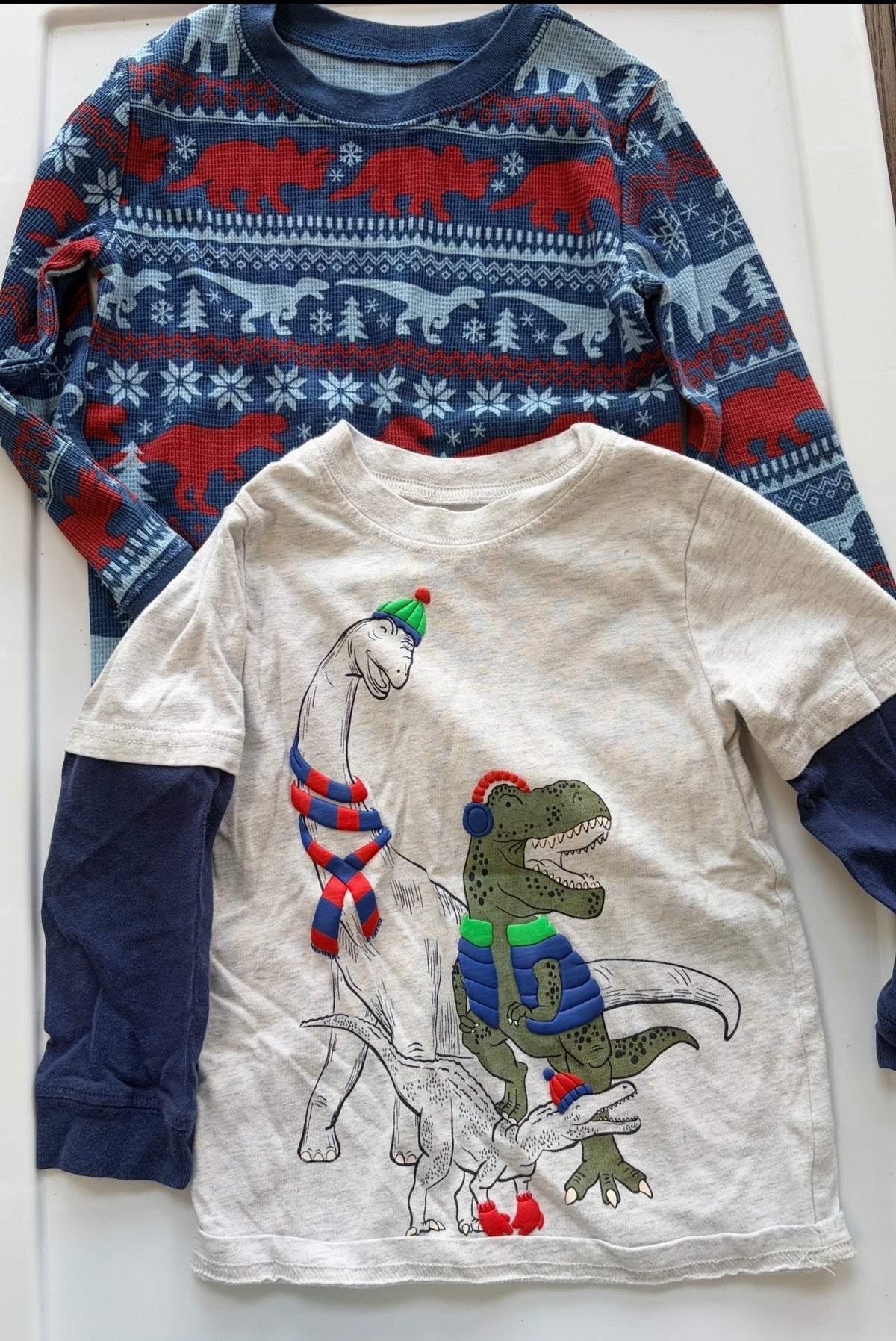 #35 boys 3t Dinosaur shirt bundle