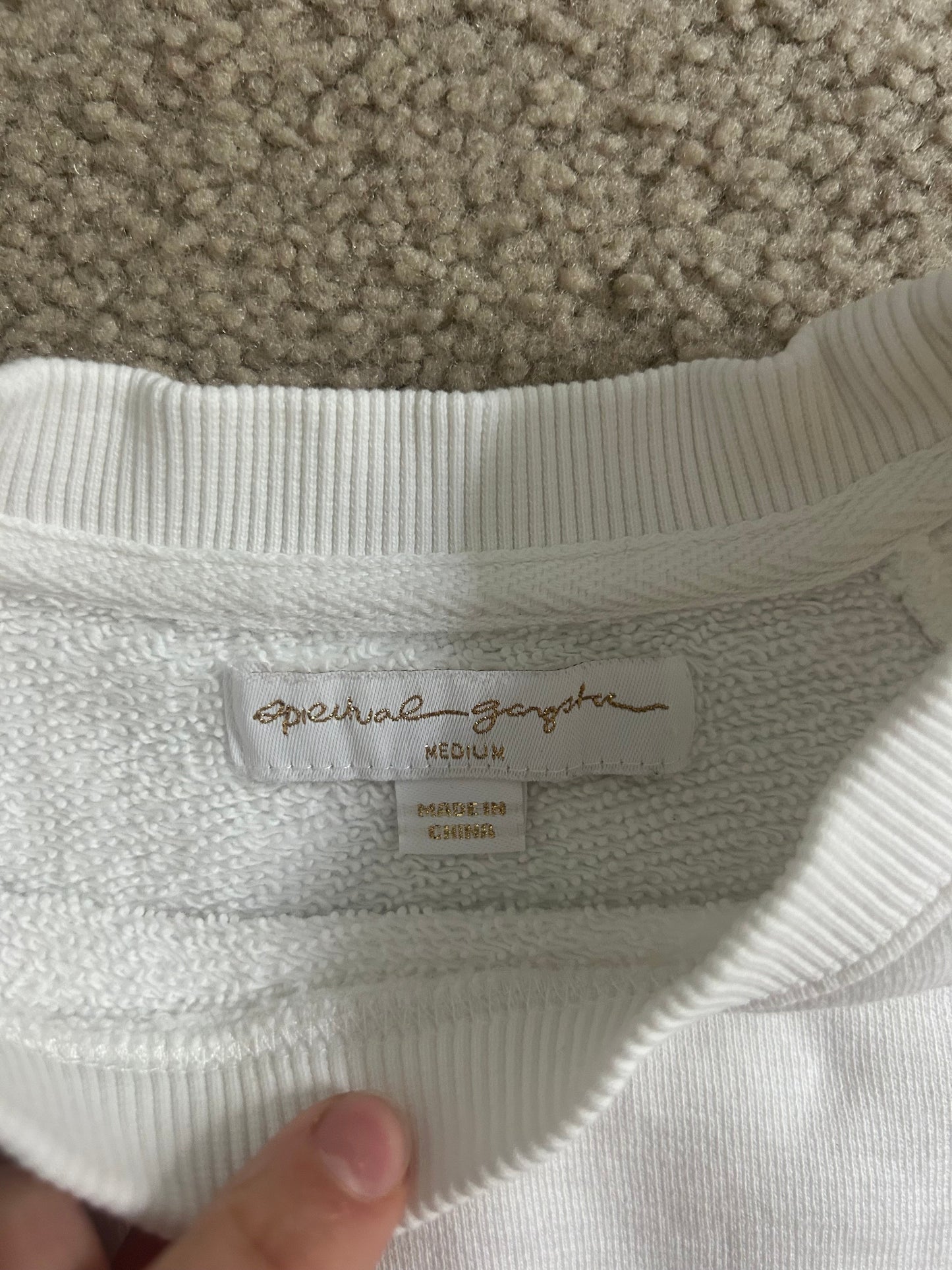Seller #21 Spiritual Gangster Peleton Sweatshirt Size Medium