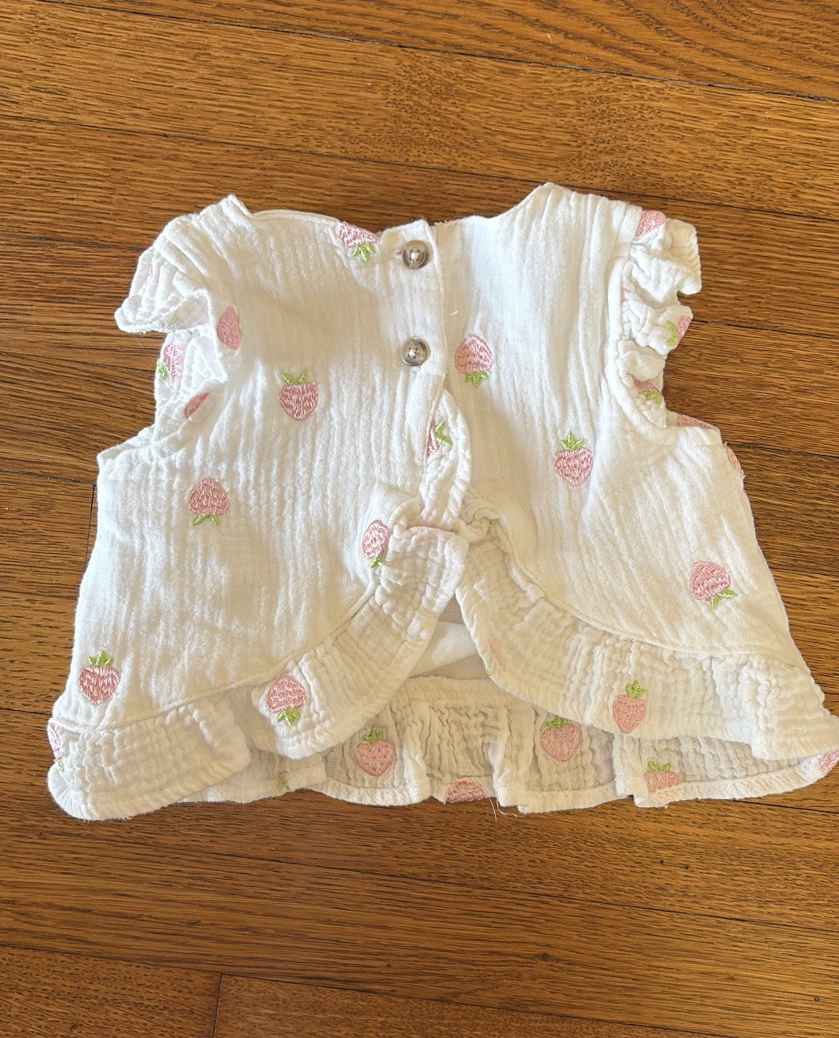 #4 Nicole Miller NY Girls 24 M Strawberry Outfit