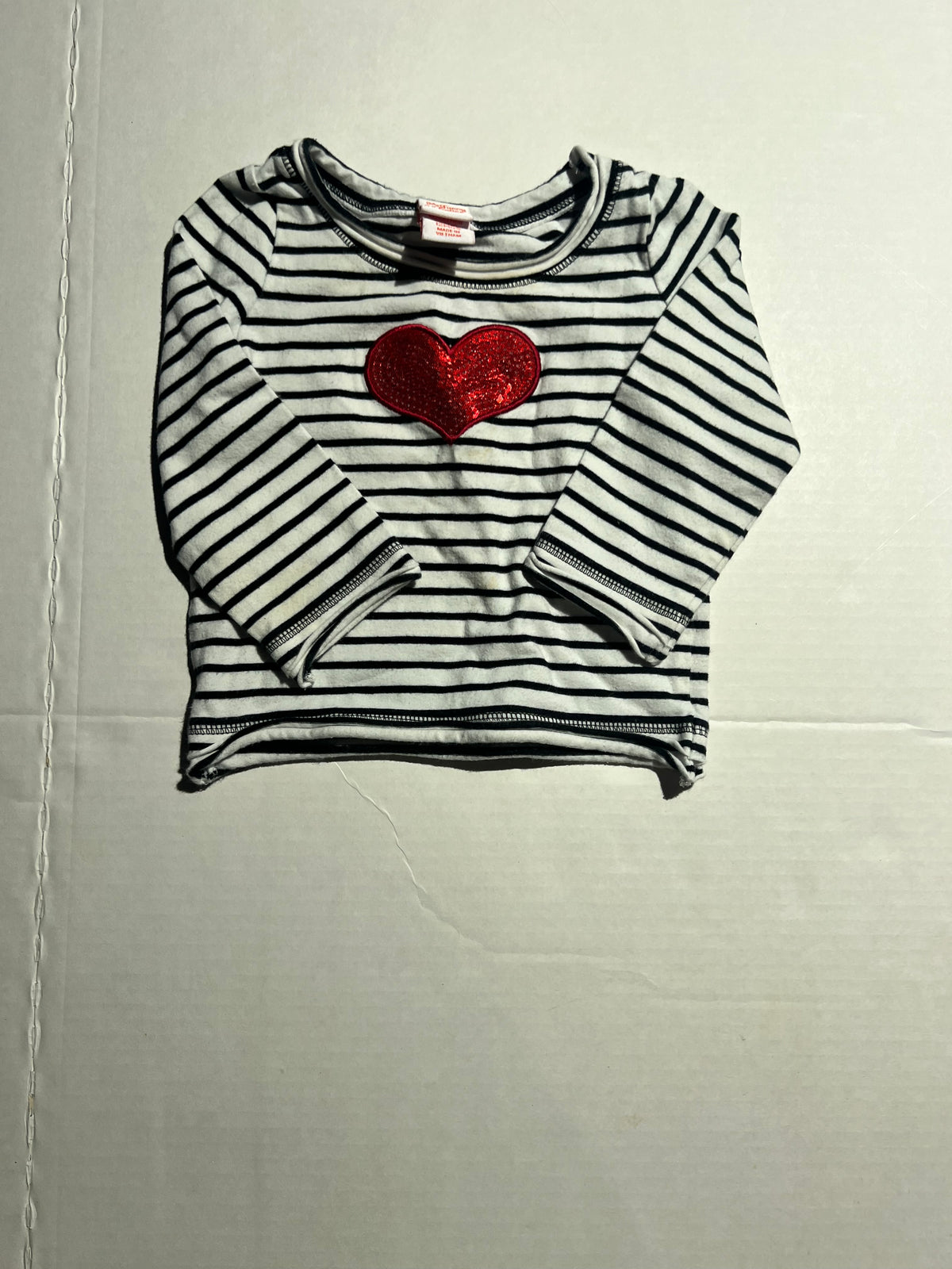 #95 Girls 12mo Heart Shirt