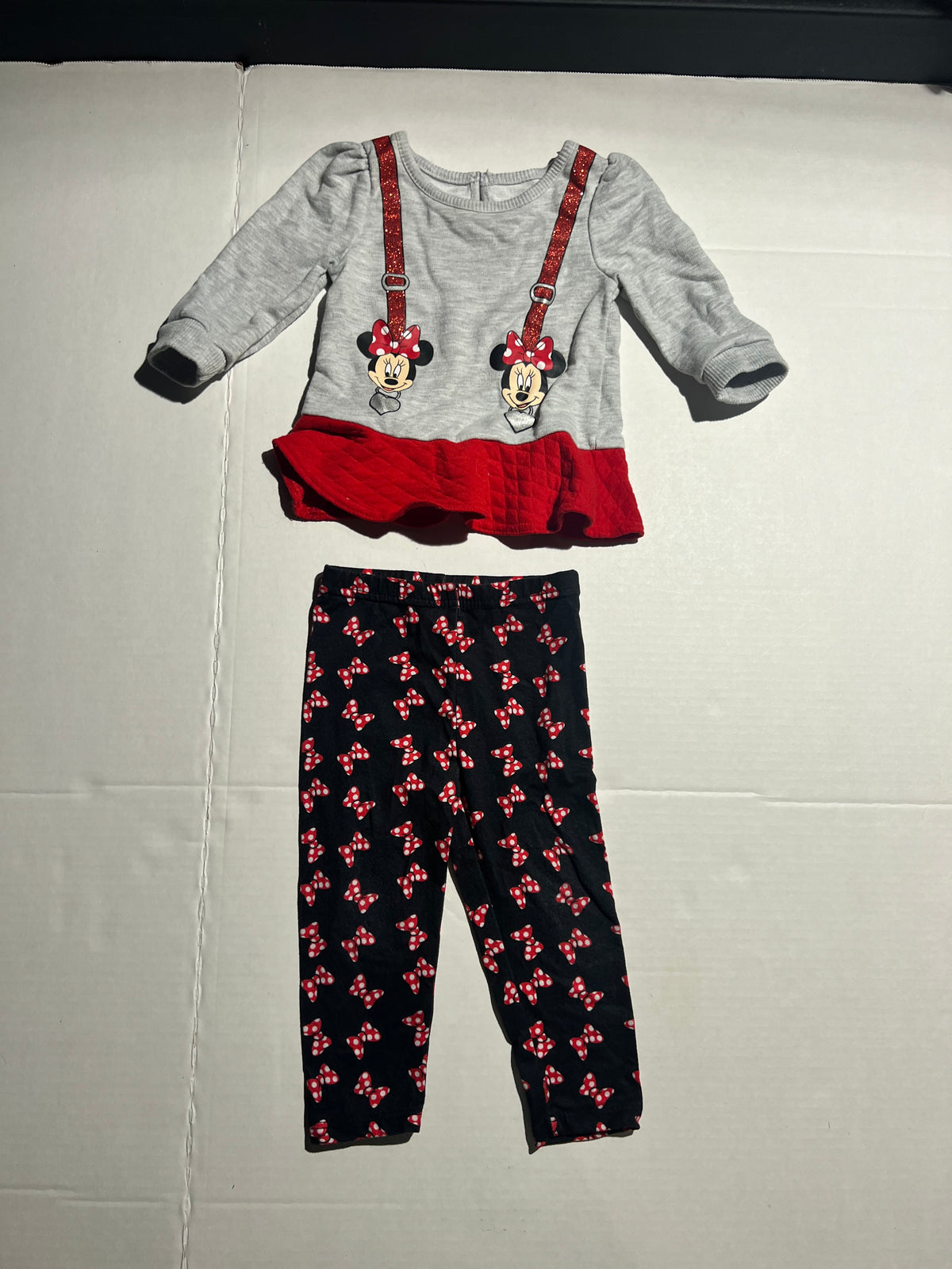 #95 Girls 12m Minnie Outfit