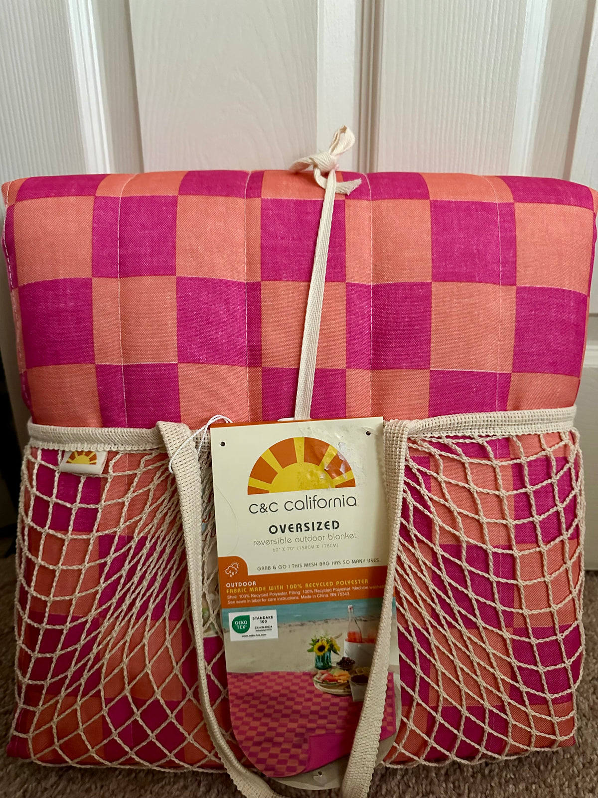 #92 NEW oversized outdoor blanket