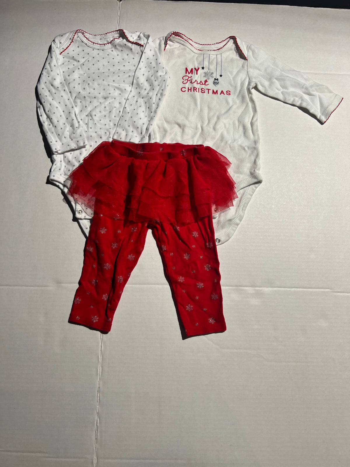 #95 Girls 12mo Christmas Bundle
