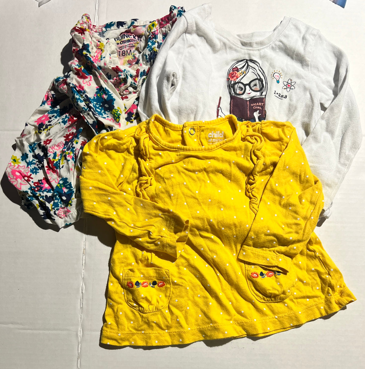 #95 Girls 18m Shirt Bundle