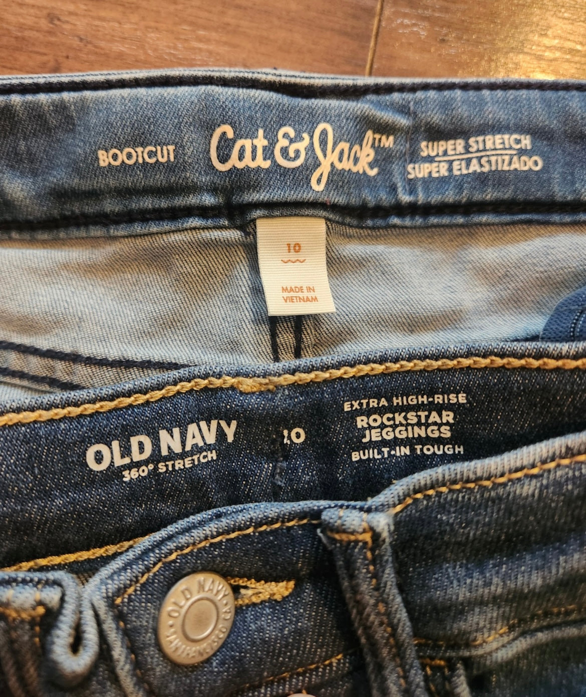 Seller #121 Girls size 10 jeans (2)