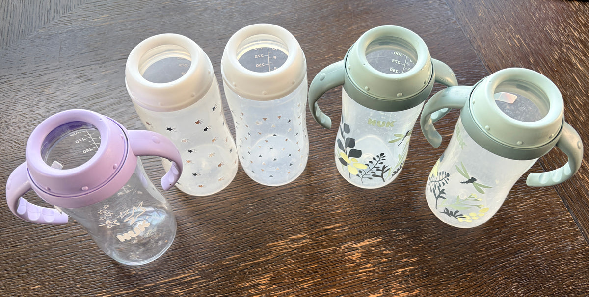 #35 bundle of NUK transition sippy cups