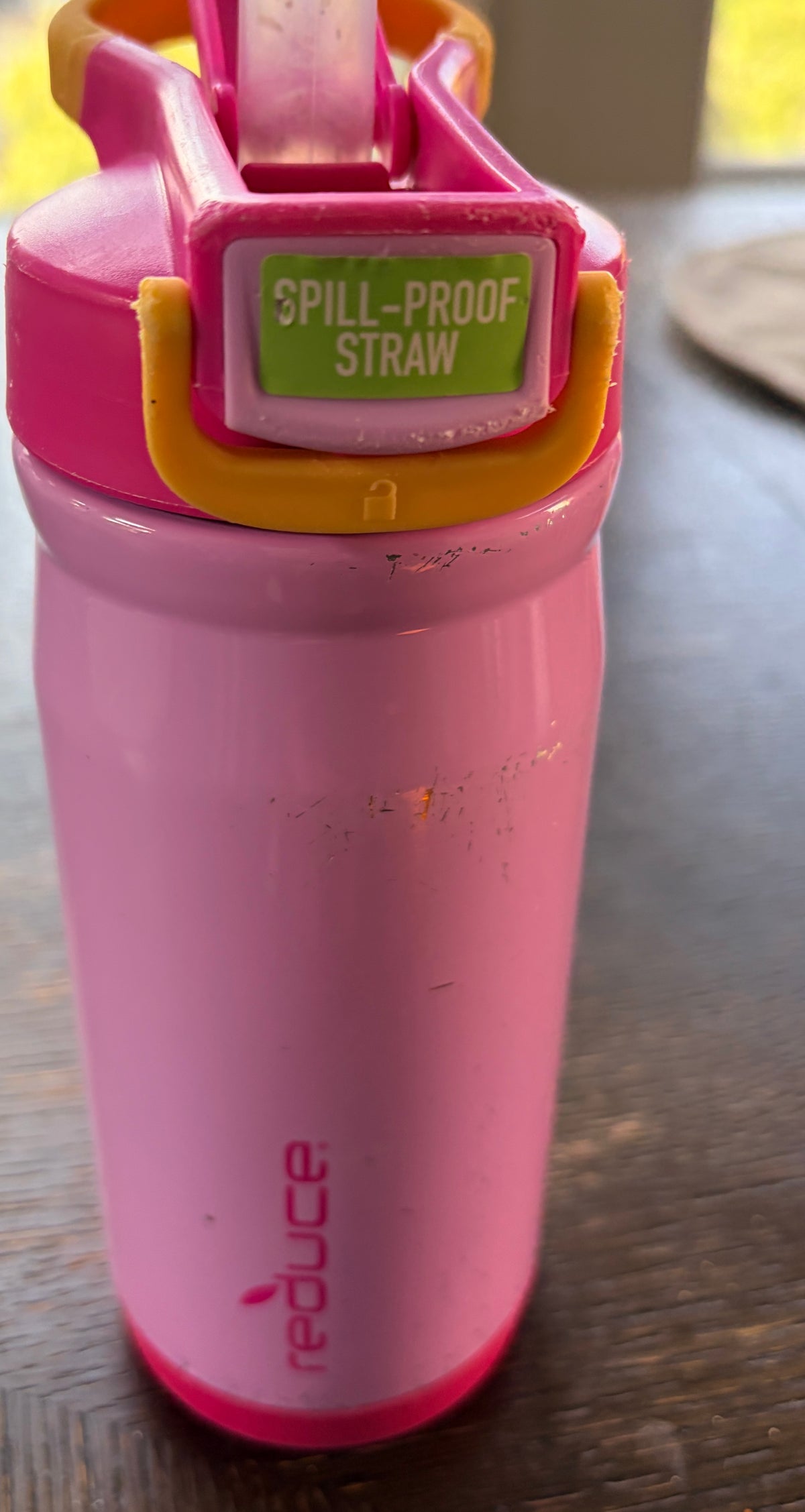 #35 Reduce stainless steel pink water bottle