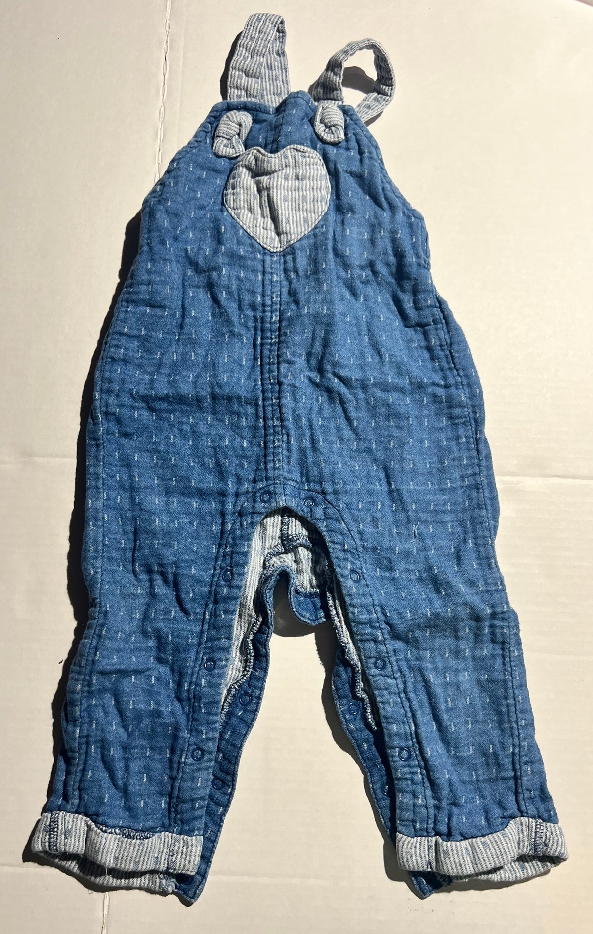 #95 Girls 18mo Overalls