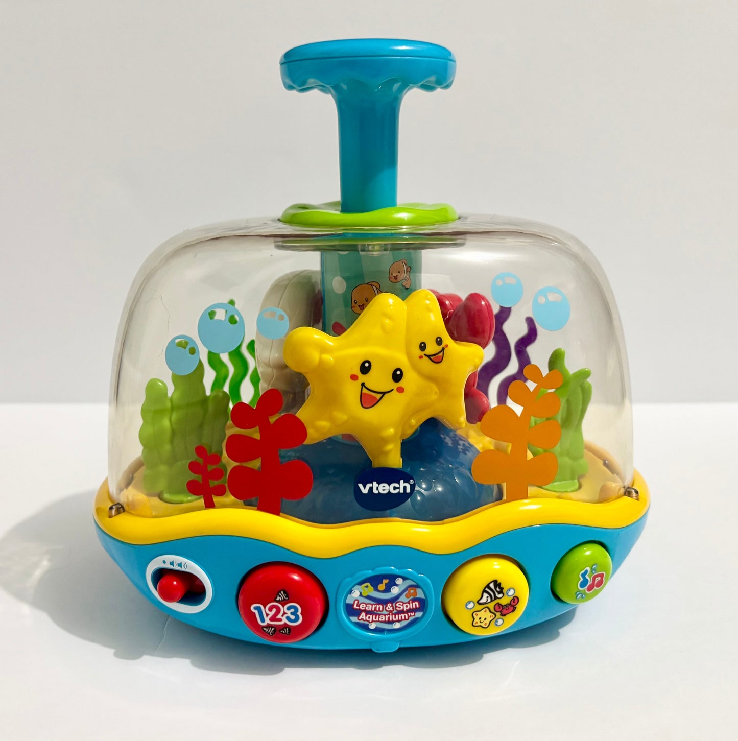 #132 - REDUCED- VTech Learn & Spin Aquarium
