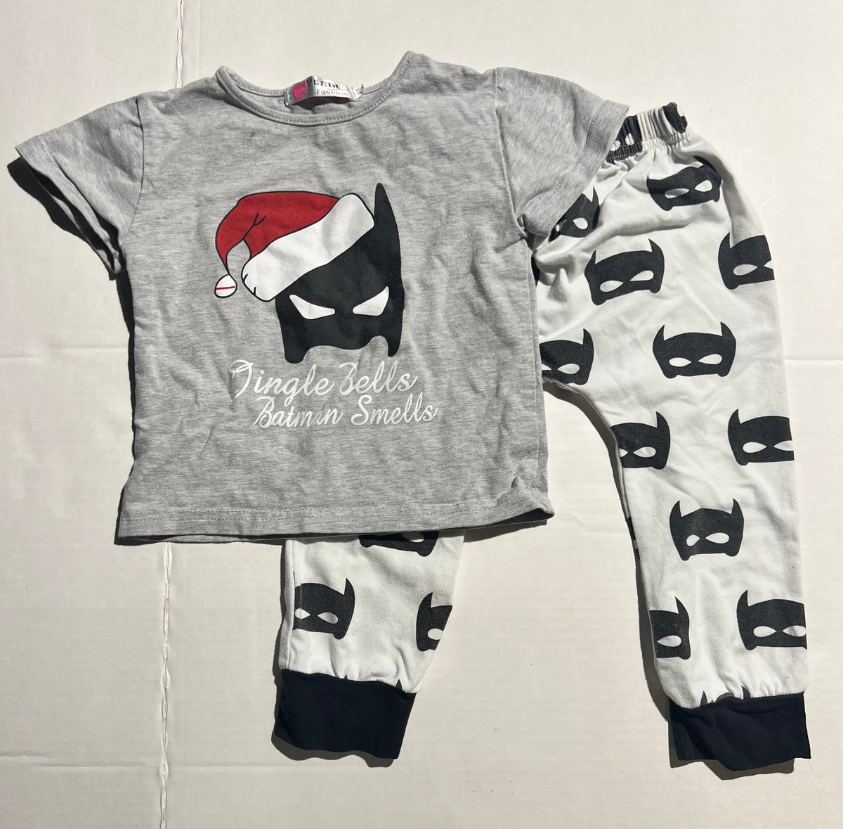 #95 Boys Christmas Batman Set 24m