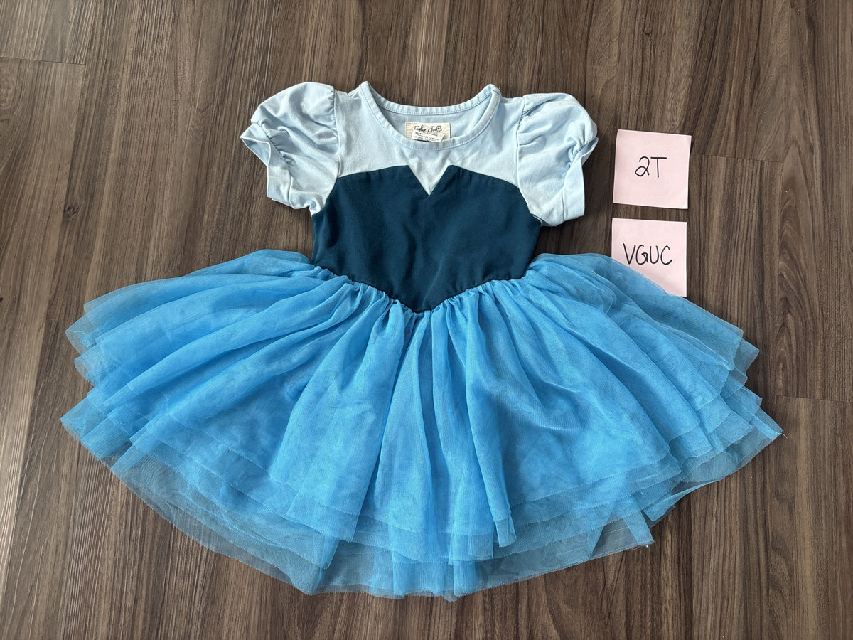 #138 - 2T VGUC Ariel Inspired Taylor Joelle Dress
