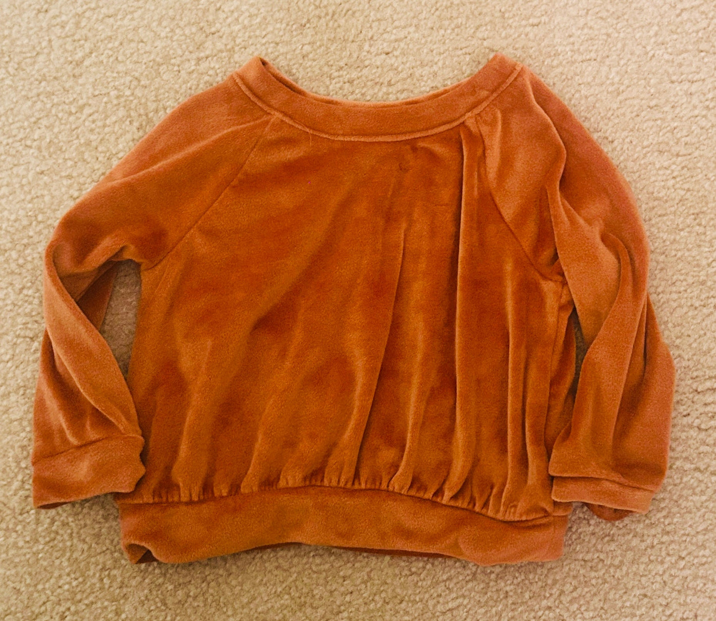 #15 C&J 2t Softest Burnt Orange Sweater *REDUCED*