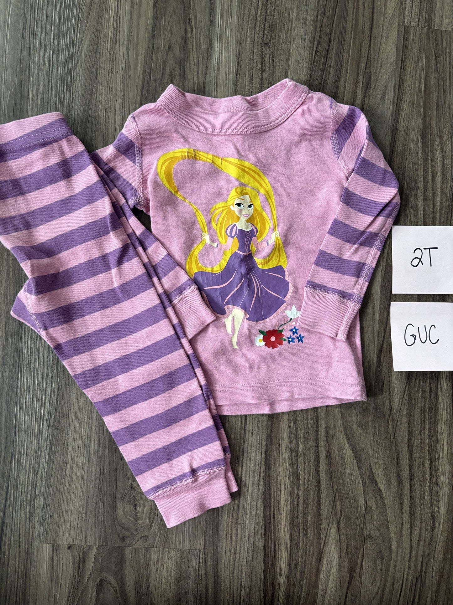#138 - 2T GUC Hanna Andersson Rapunzel PJs
