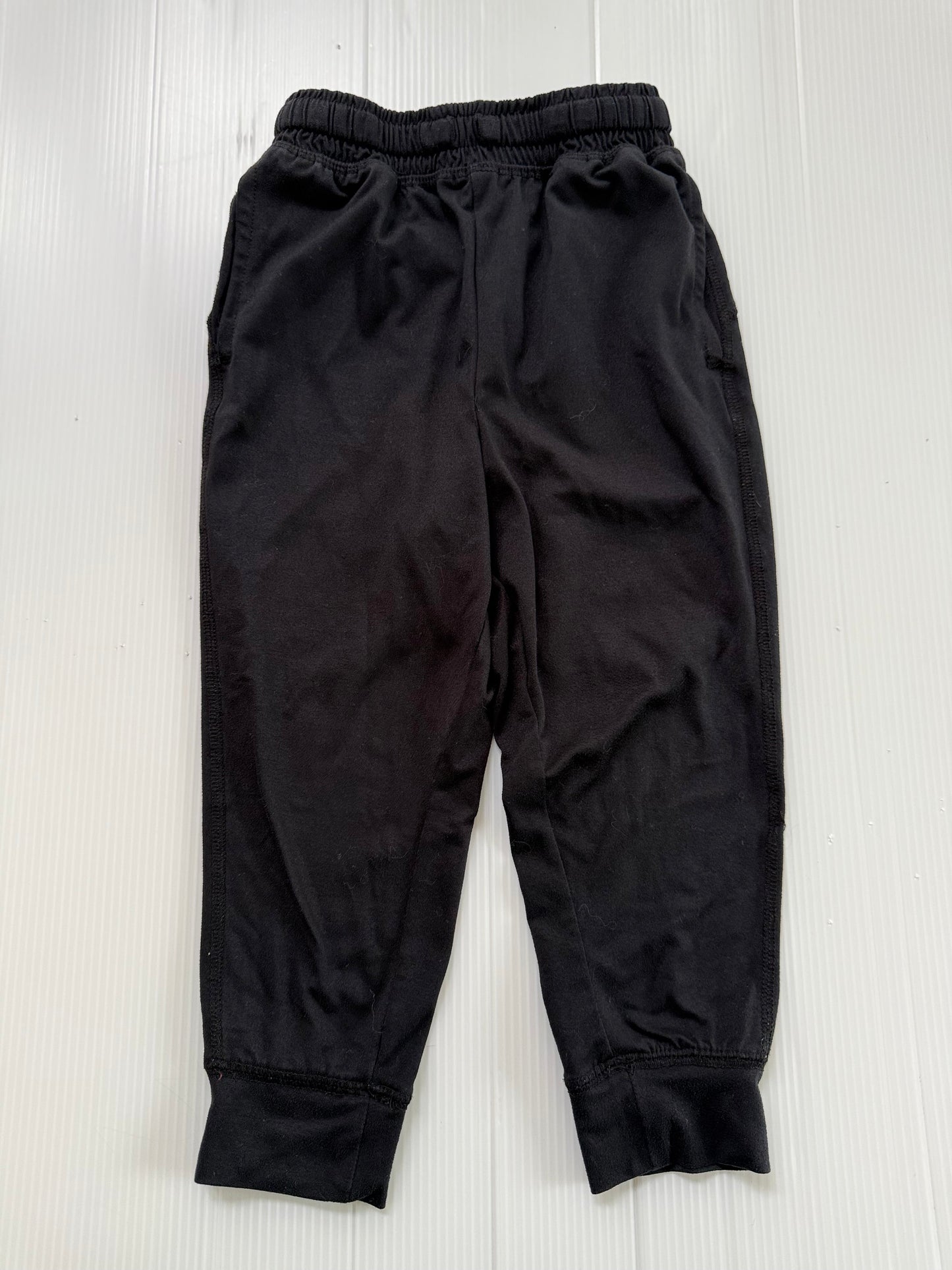 #167 Jumping Beans Boys Black Jogger - 3T