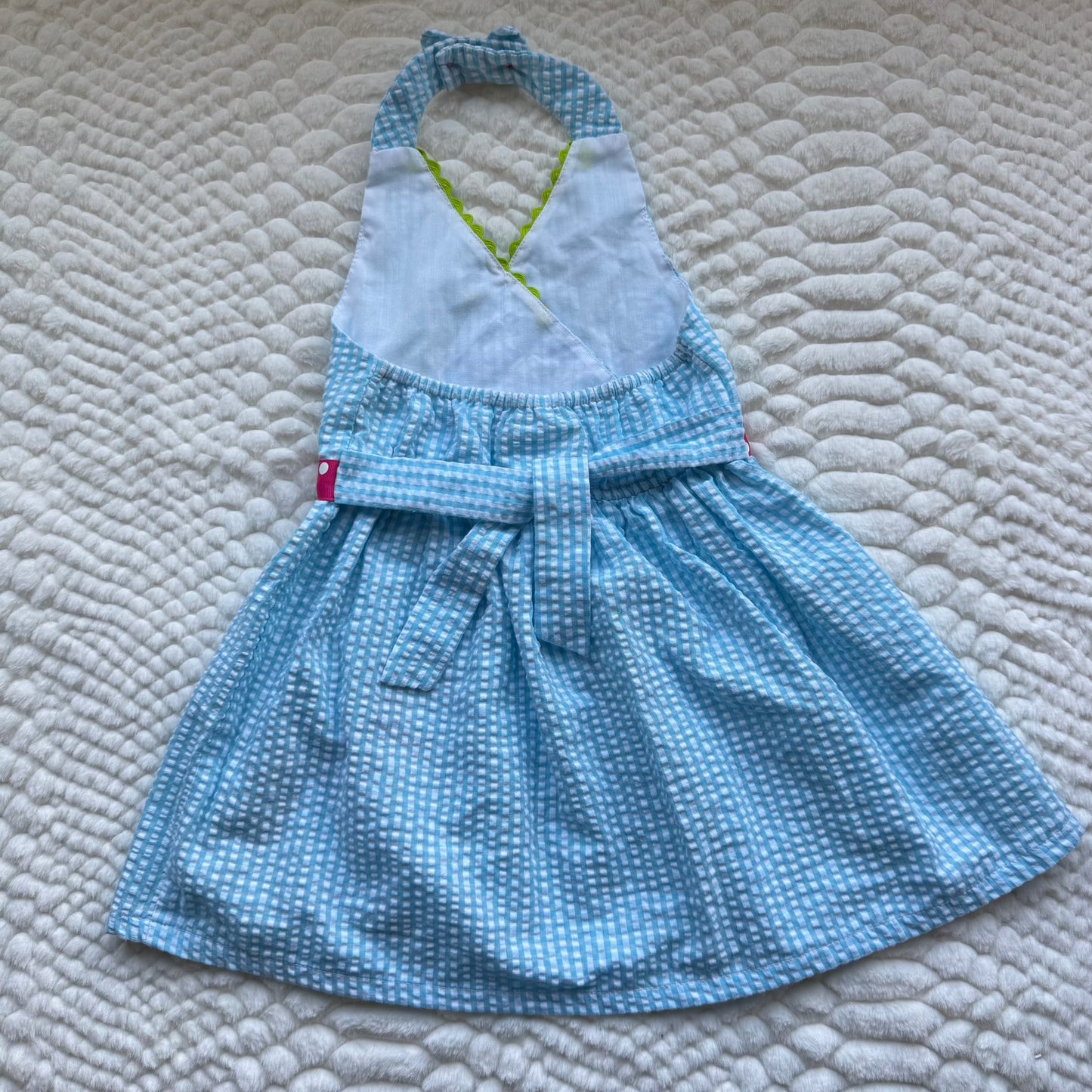 #99 Emily Rose Dress, NWOT, Halter Top Strap, Embroidered Unicorn, Girls 2T