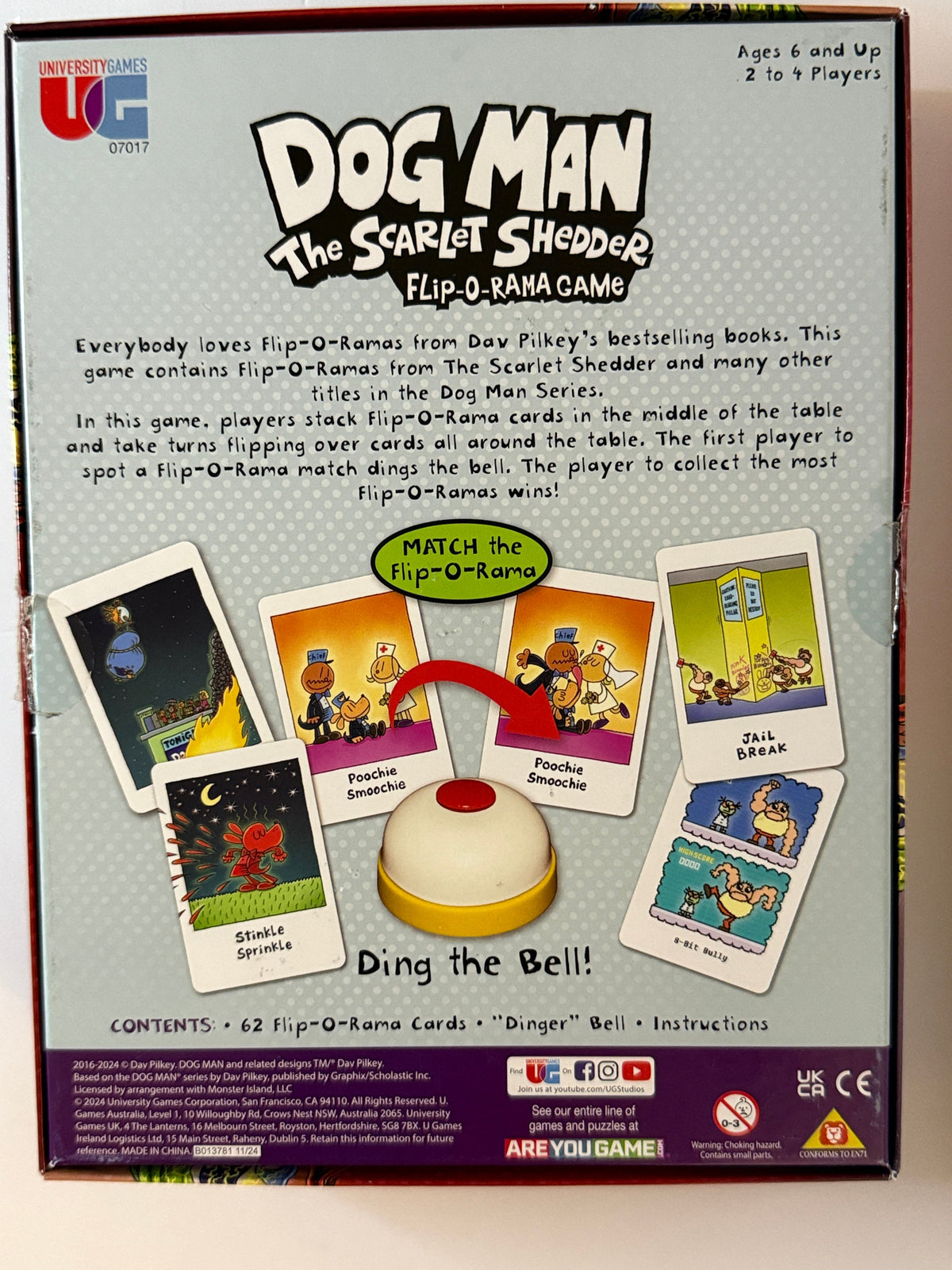 Seller #156_Dog Man Board Game