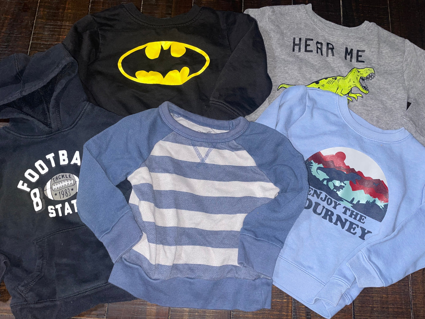 Seller #121 Boys 3t sweatshirt bundle (5)