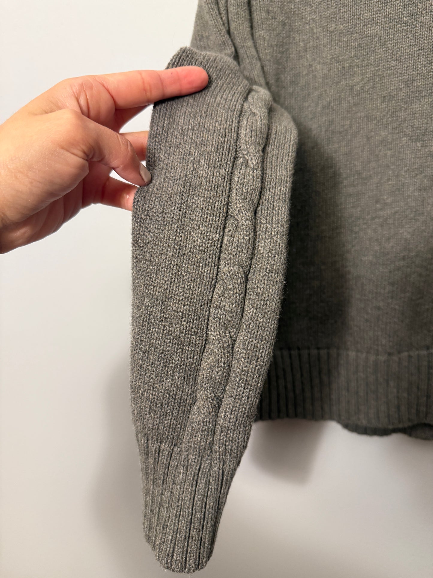 Seller 175- Ralph Lauren Sport Large Gray Sweater