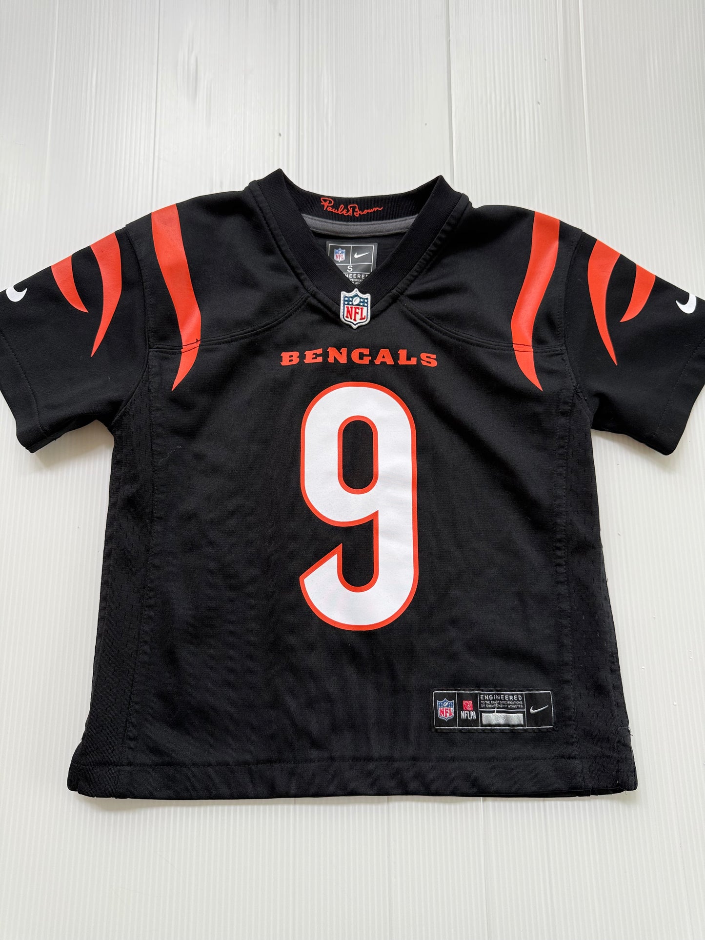 #167 NFL Boys Bengals Jersey - Small (4)