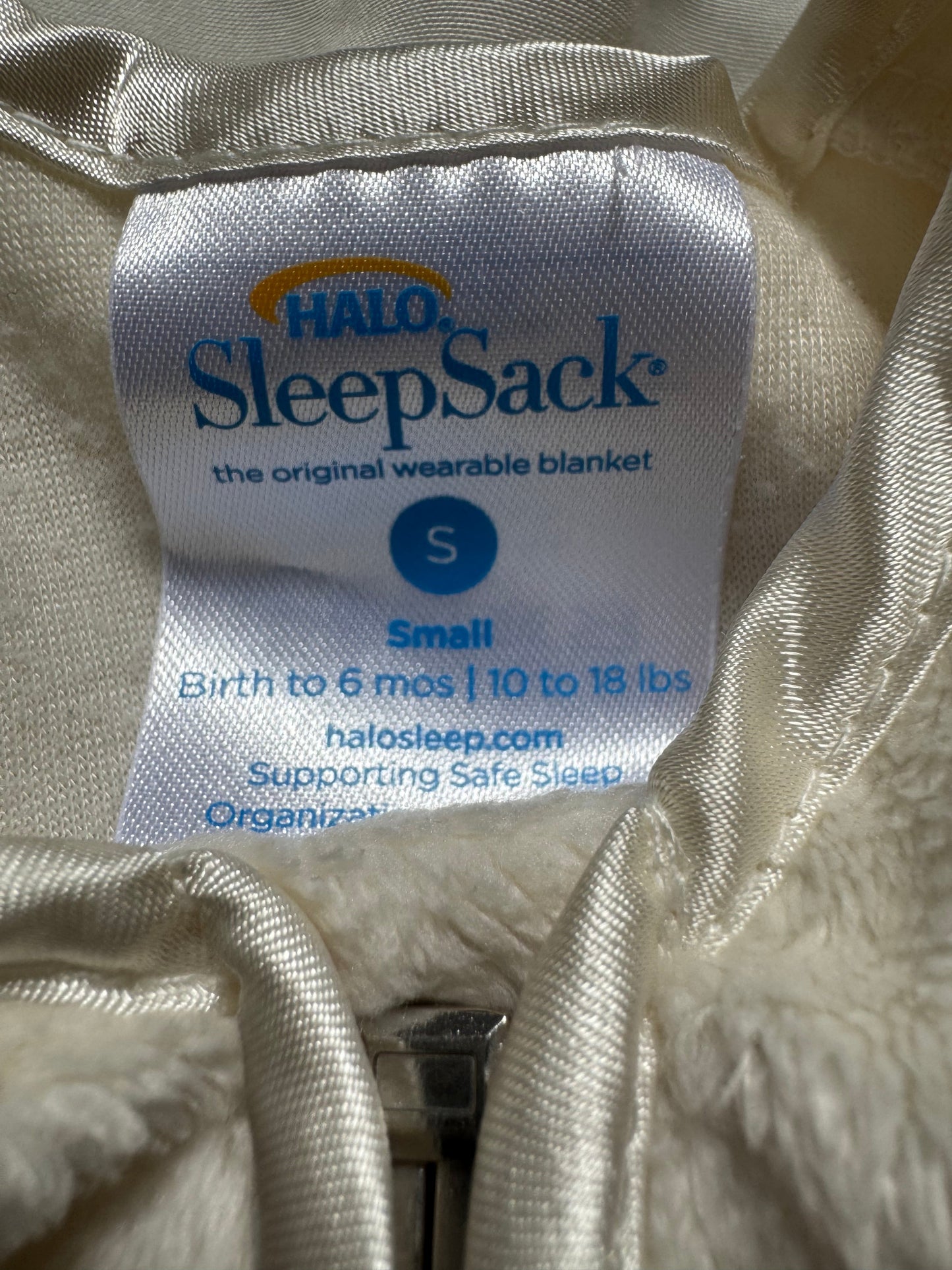 Seller #127 Halo Fleece Sleep Sack, Size: Small