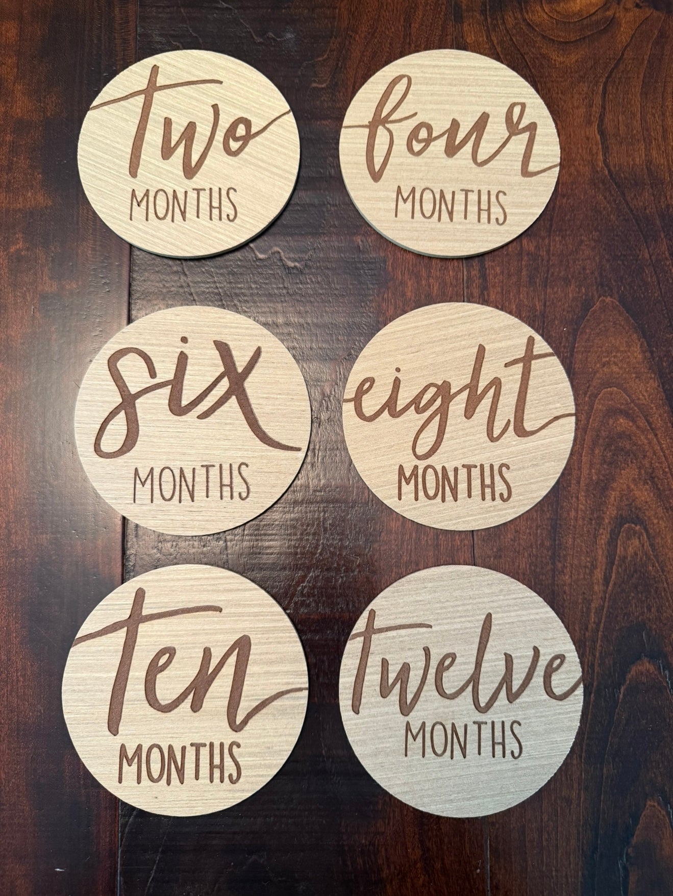 #83 Monthly Picture Milestone Discs