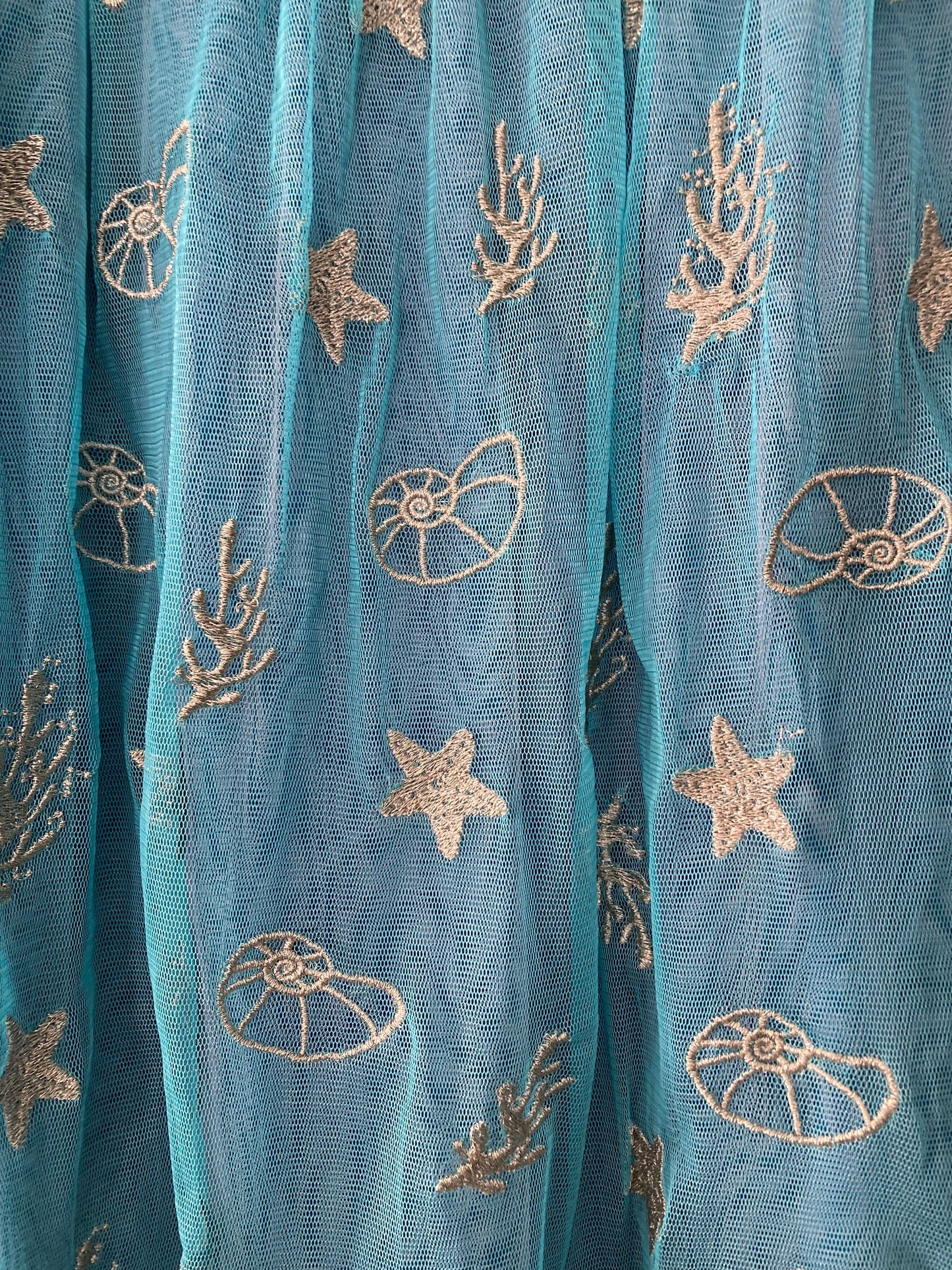 Seller #91 girls size 110/5 Hanna Andersson "the Little Mermaid" tulle dress - EUC