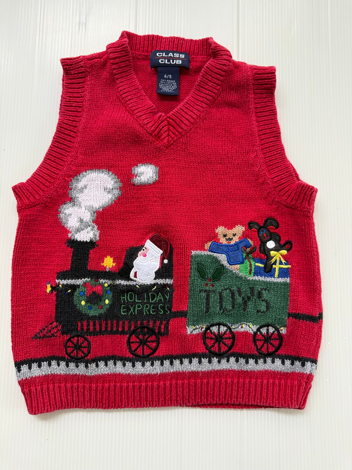 #167 Class Club Boys Vintage Vest - 4/5