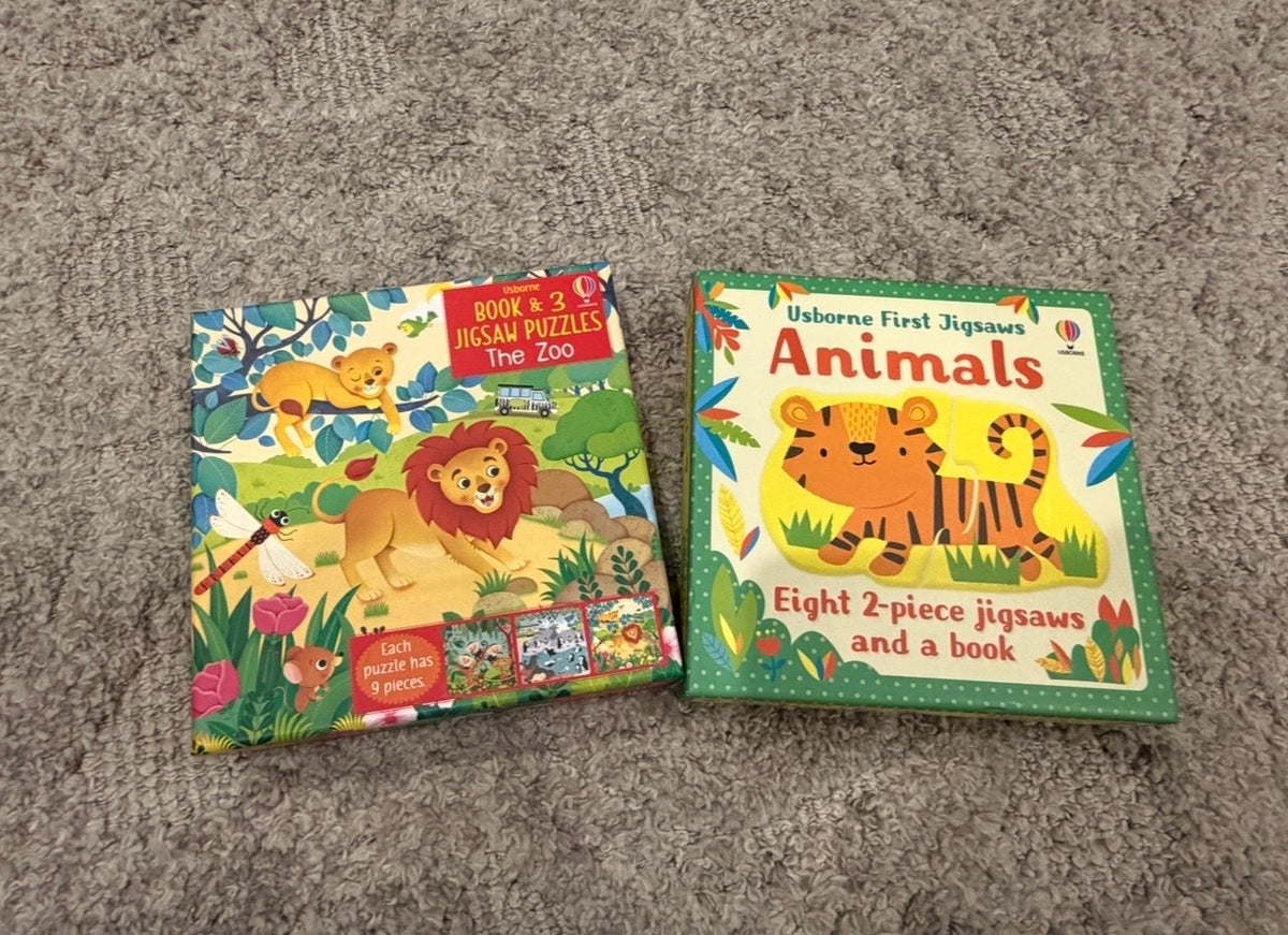 16 - Usborne Jigsaw and Book Packs