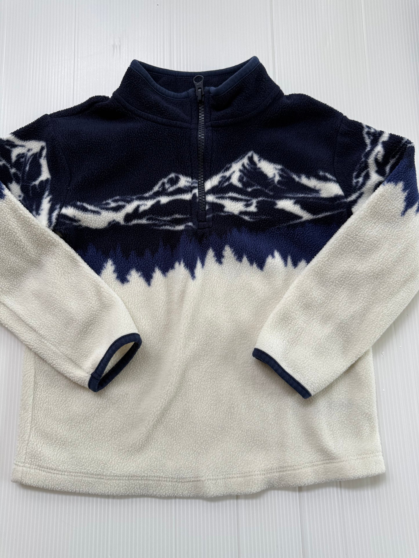 #167 Cat & Jack Boys Fleece Quarter-Zip - 5T